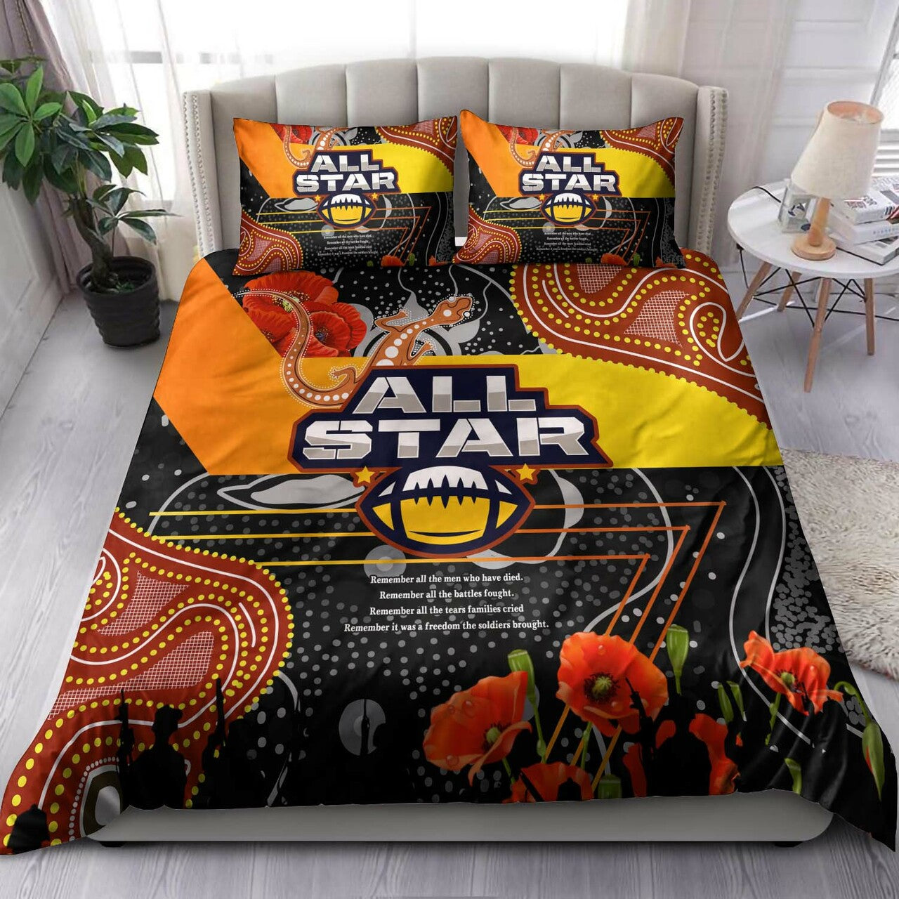 all-stars-rugby-anzac-aboriginal-bedding-set-all-stars-with-anzac-day-with-poppy-flower-bedding-set