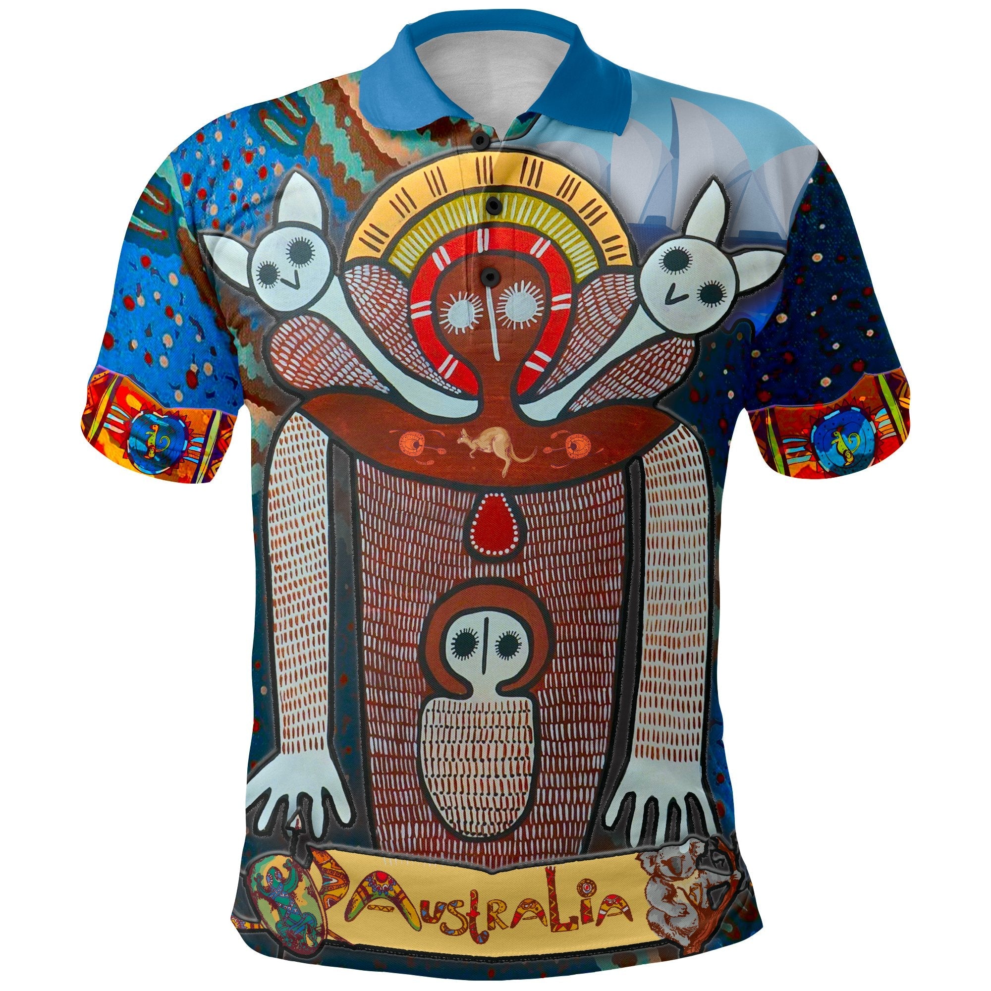 wandjina-polo-shirt-blue-collar-australian-aboriginal-mythology-my-australia