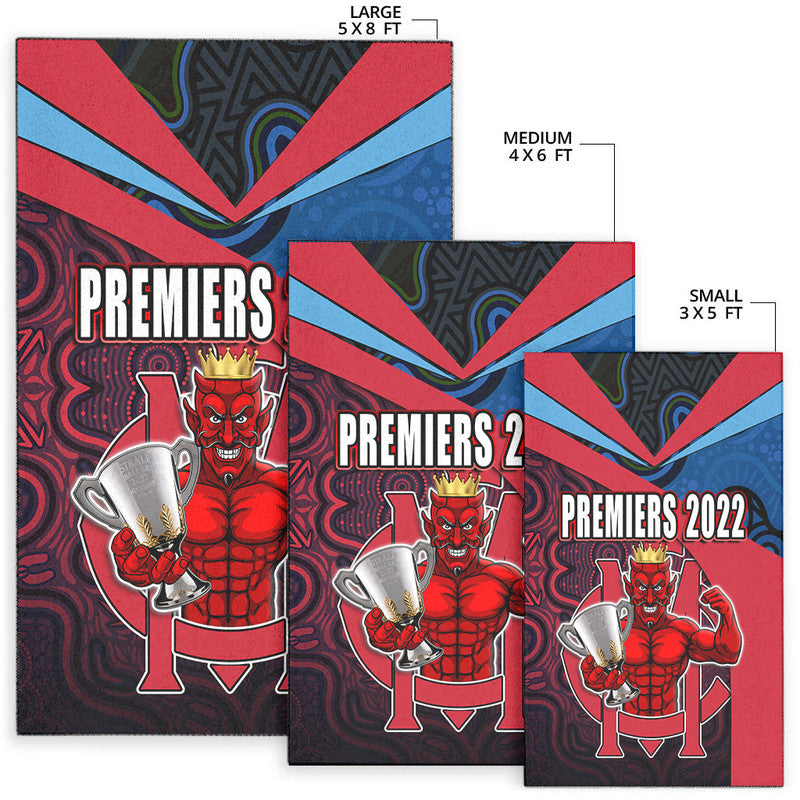 melbourne-football-2022-premiers-area-rug-demons-indigenous-style