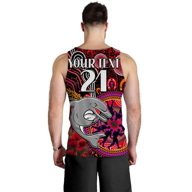 custom-personalised-dolphins-rugby-anzac-men-tank-top-aboriginal-military-and-poppy-flowers