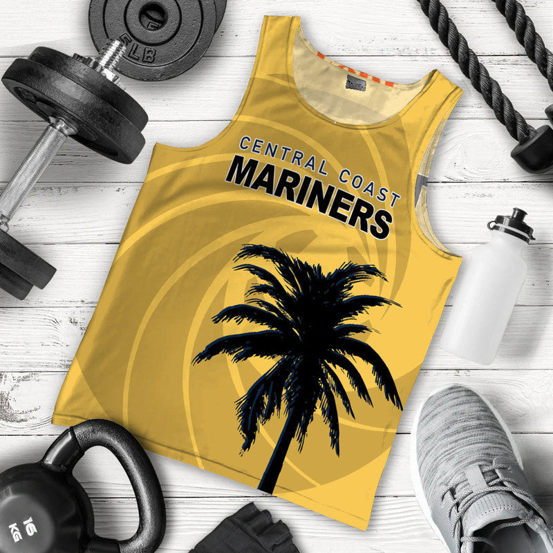 custom-personalised-and-number-mariners-football-men-tank-top-yellow-simple-style