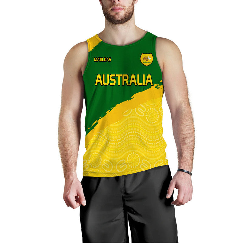 custom-personalised-australia-soccer-men-tank-top-world-cup-football-matildas-female-socceroos