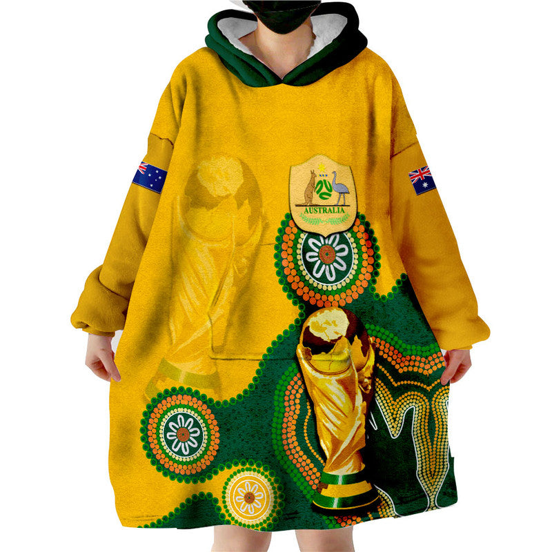 custom-personalised-and-number-australia-soccer-socceroos-wearable-blanket-hoodie-world-cup-2022