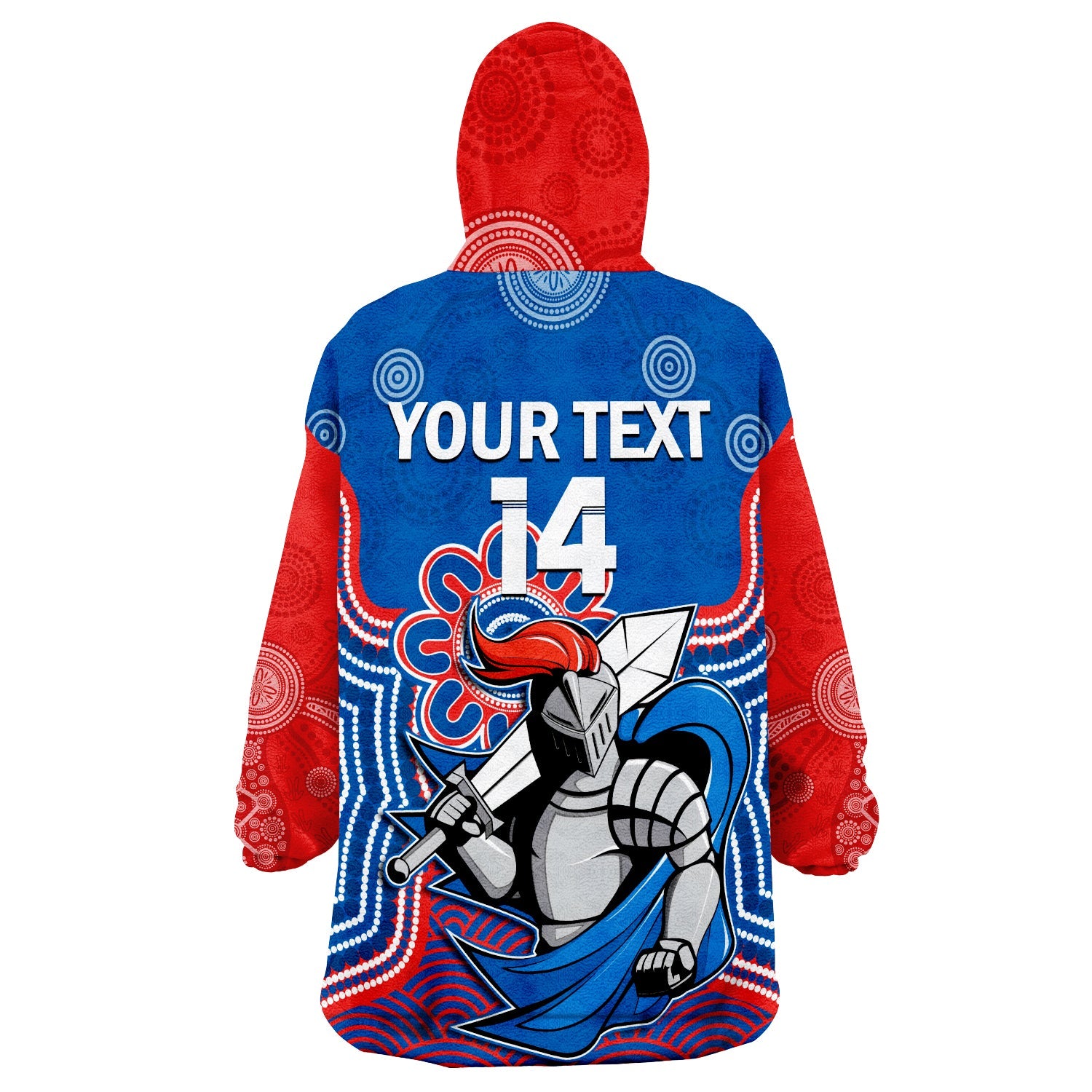 custom-text-and-number-knights-rugby-wearable-blanket-hoodie-novocastrians-1987-aboriginal-art