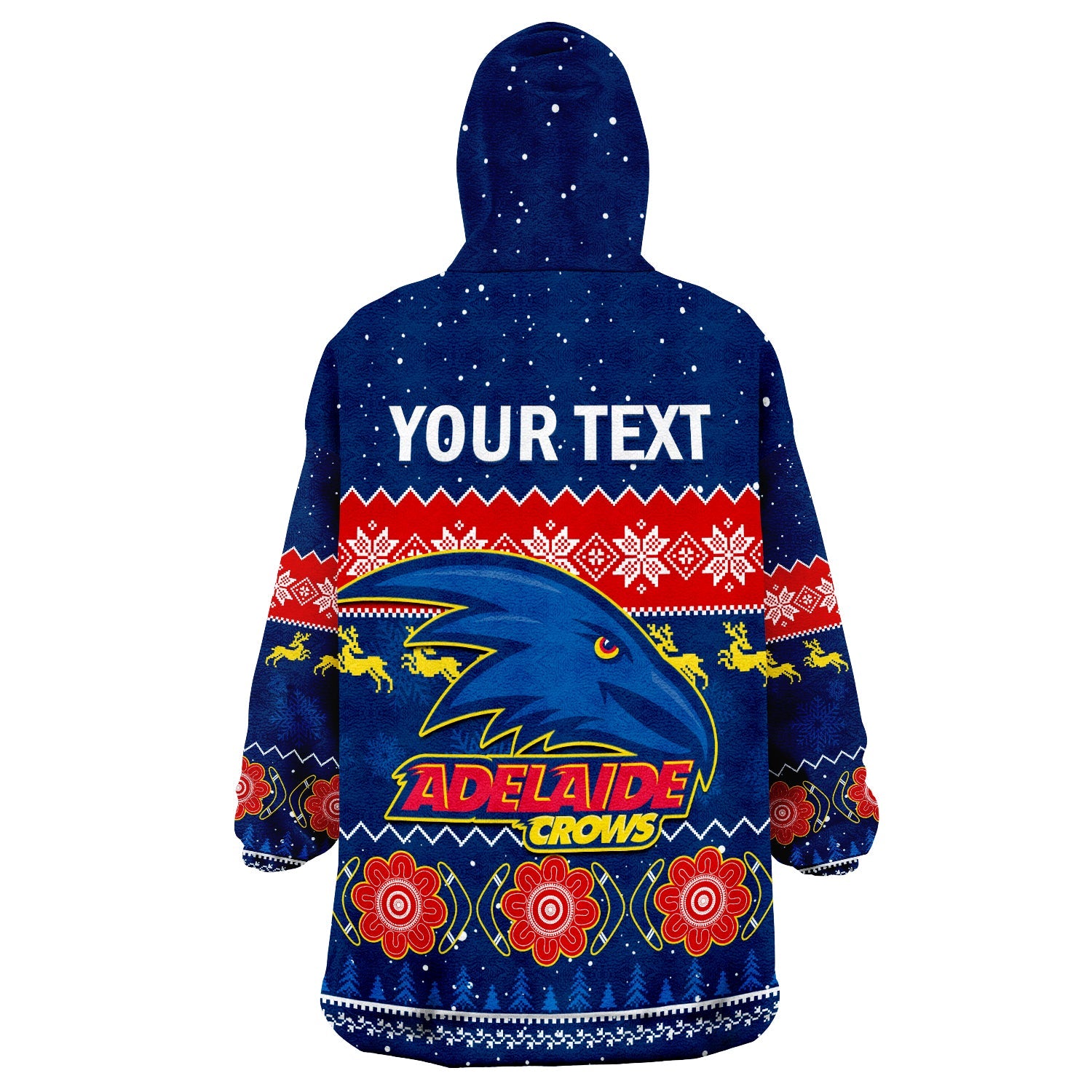 custom-personalised-adelaide-football-wearable-blanket-hoodie-crows-indigenous-merry-christmas