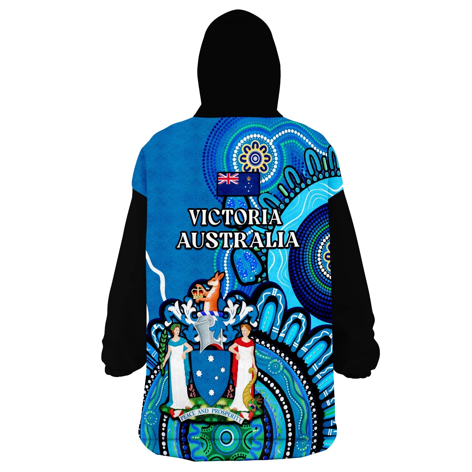 victoria-state-wearable-blanket-hoodie-australian-indigenous-art