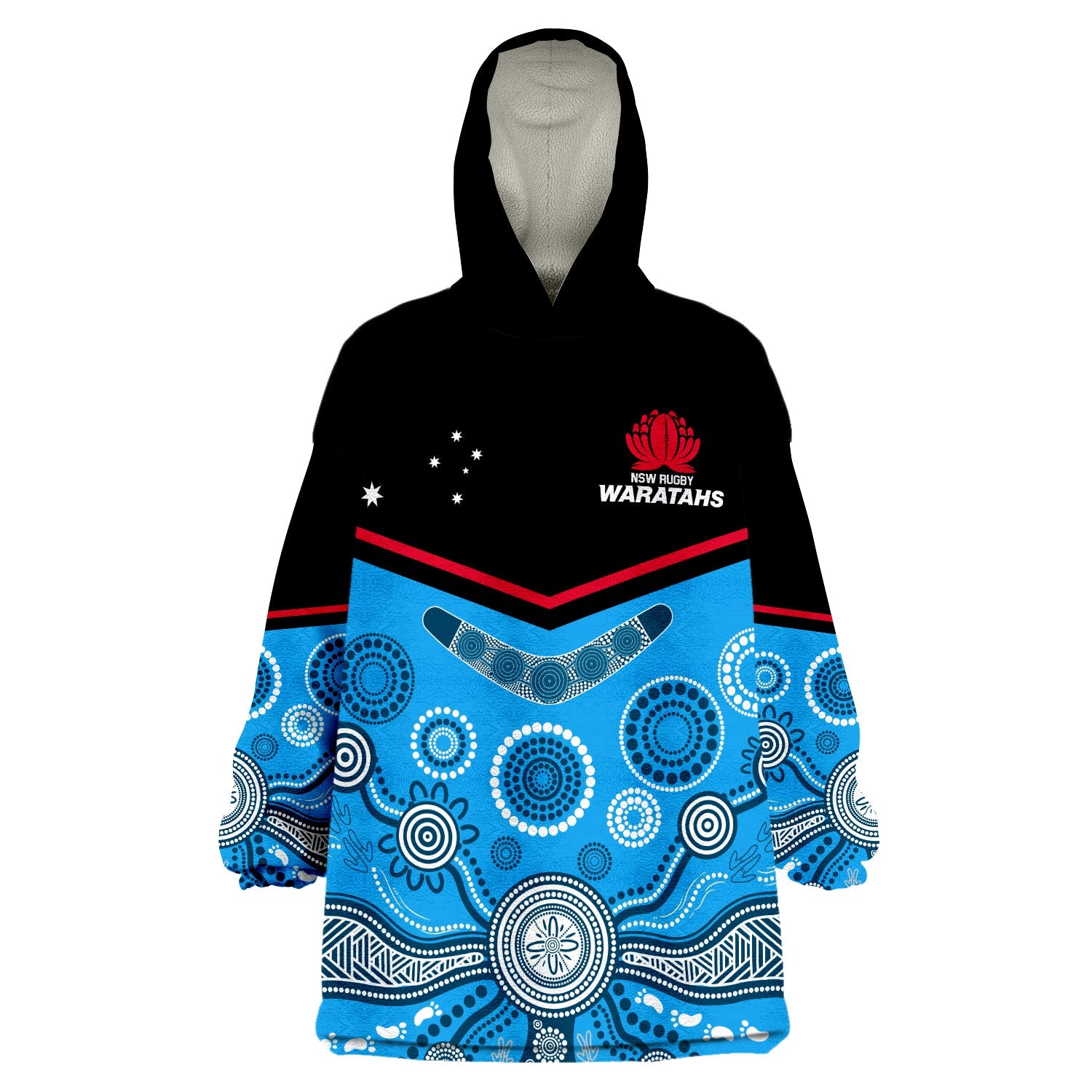 waratahs-super-rugby-2023-wearable-blanket-hoodie-nsw-tahs-indigenous-art