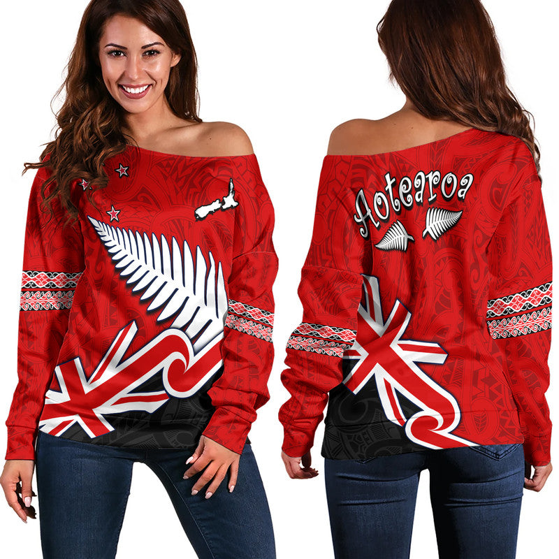 waitangi-women-off-shoulder-sweater-aotearoa-tino-rangatiratanga-flag-with-silver-fern