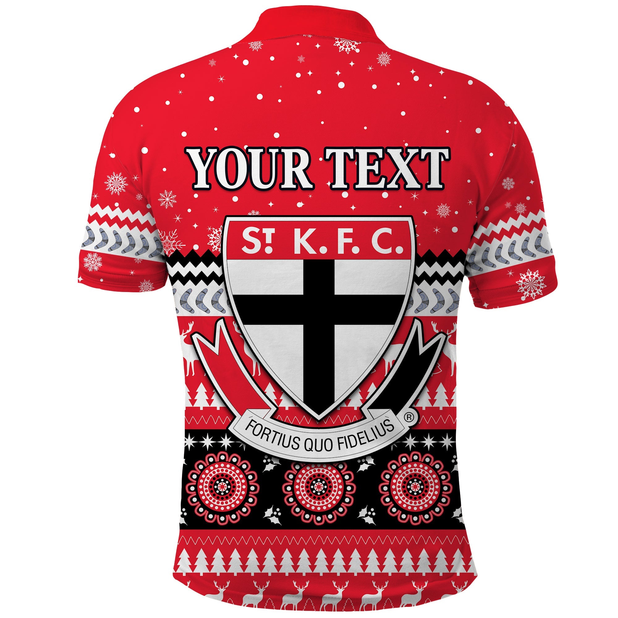 custom-personalised-saints-christmas-polo-shirt-kid-indigenous-st-kilda-football