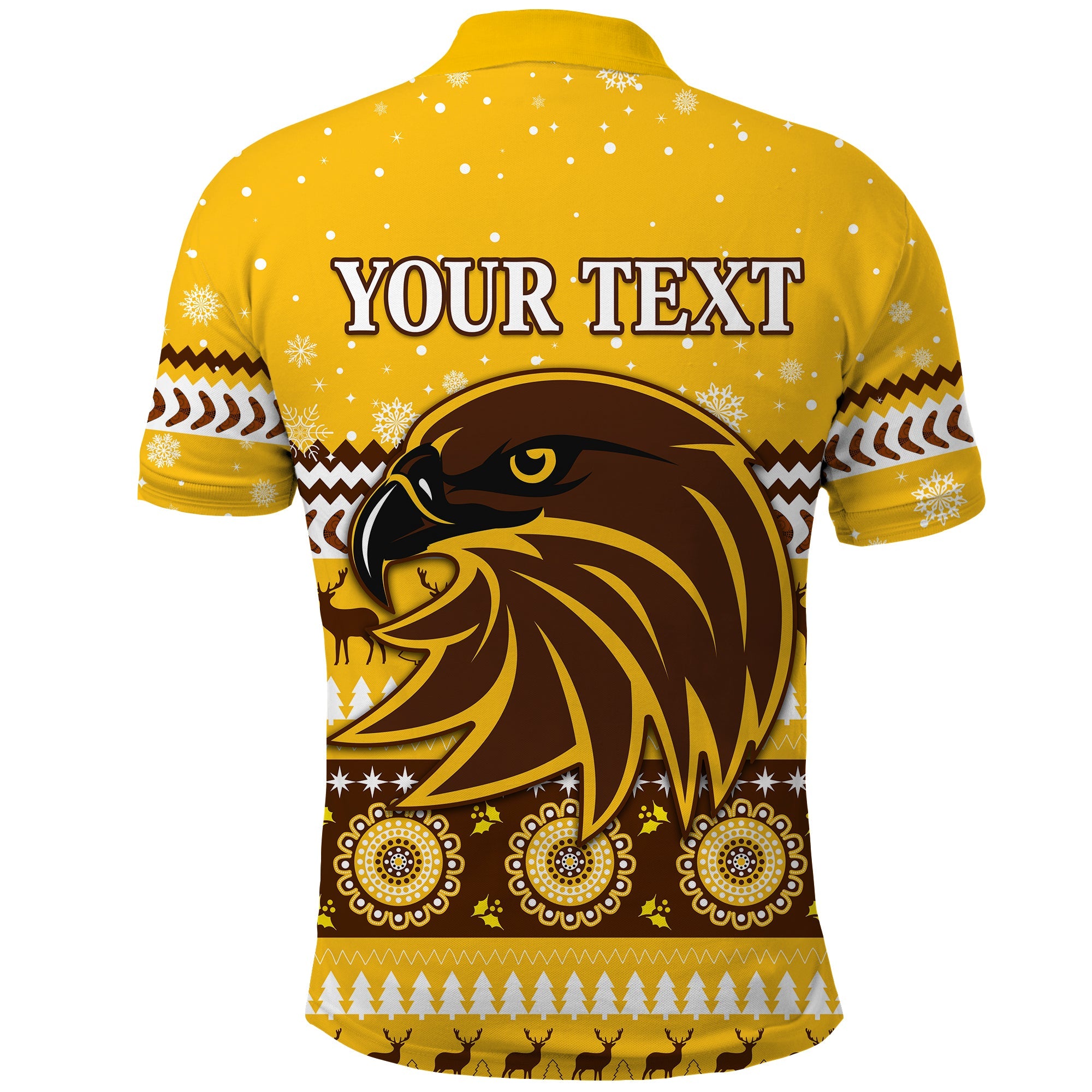 custom-personalised-hawks-christmas-polo-shirt-indigenous-hawthorn-football