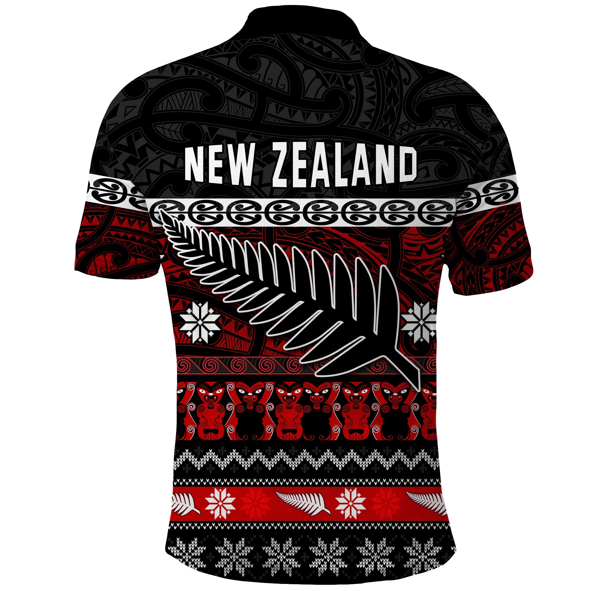 new-zealand-silver-fern-christmas-polo-shirt-maori-meri-kirihimete