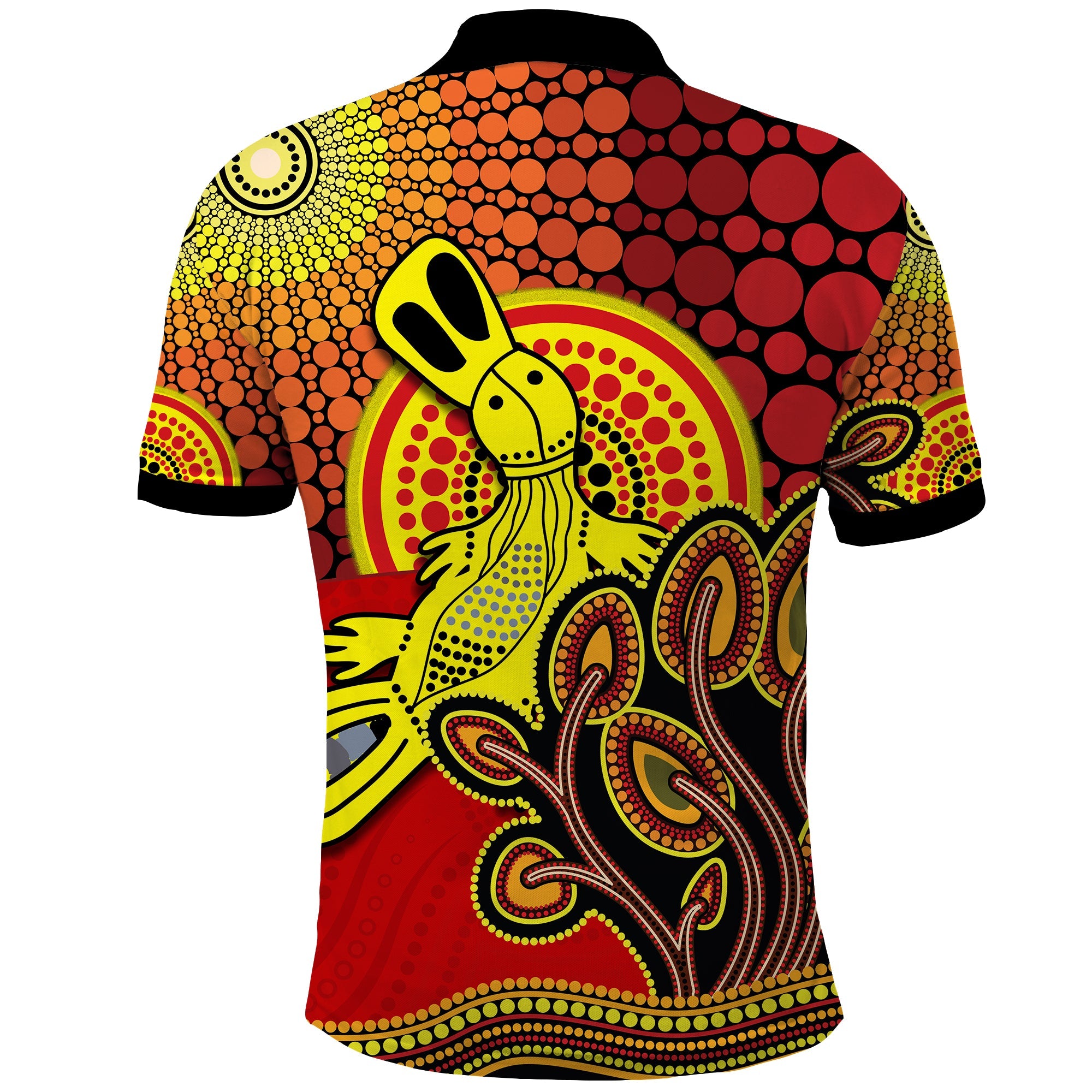 aboriginal-platypus-polo-shirt-tree-on-the-hill-sunshine