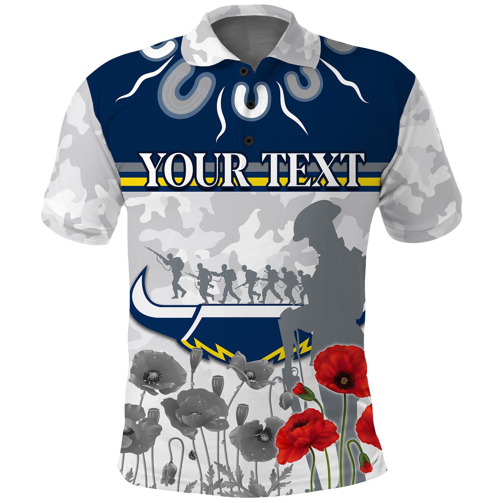 custom-personalised-cowboys-anzac-2022-polo-shirt-aboriginal-lest-we-forget