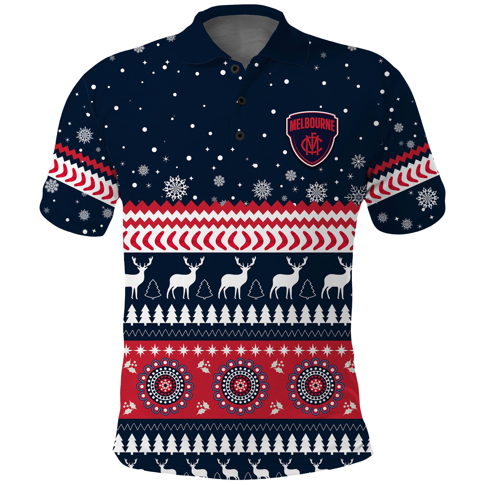 custom-personalised-demons-christmas-polo-shirt-indigenous-melbourne-football