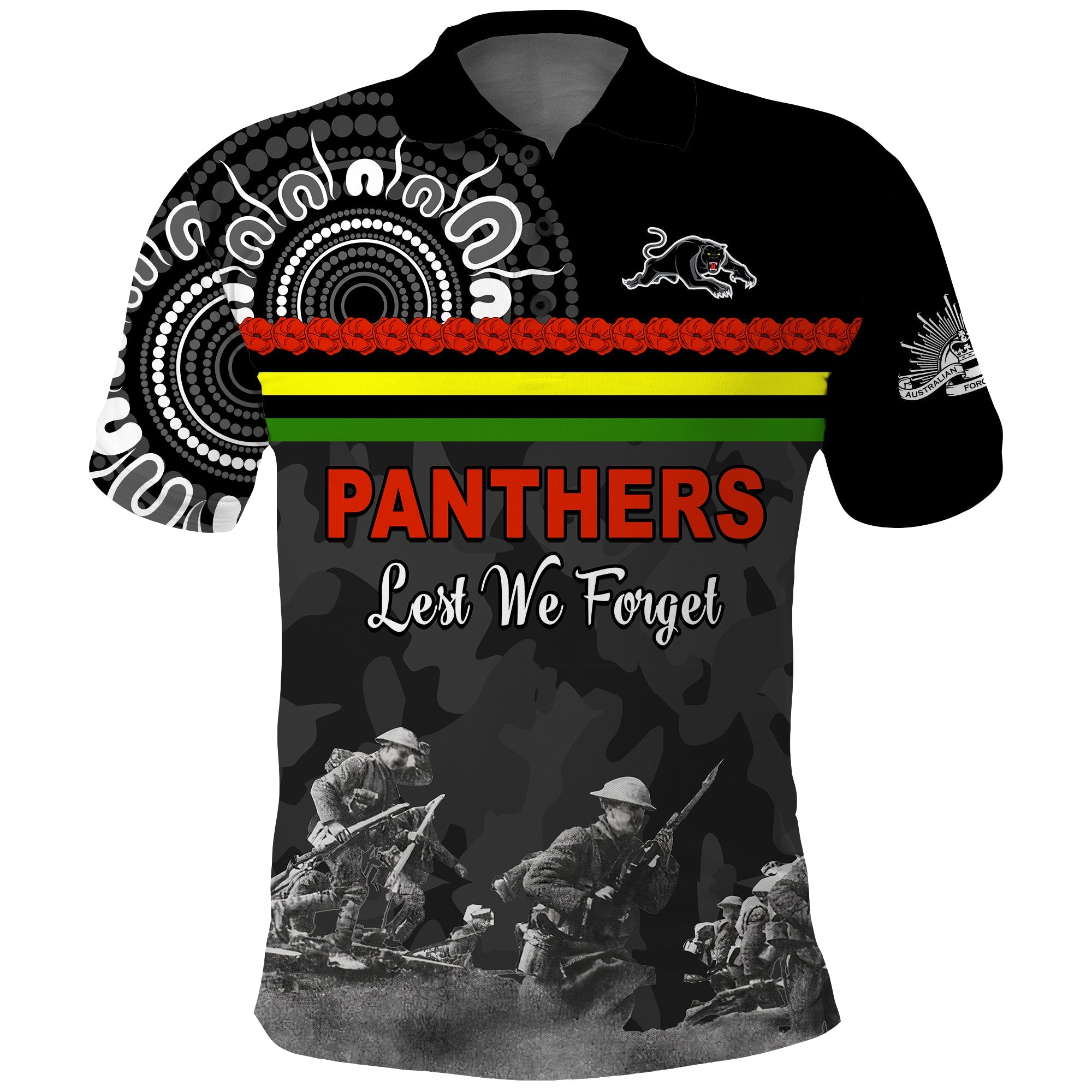 panthers-anzac-day-polo-shirt-aboriginal-lest-we-forget-ver02