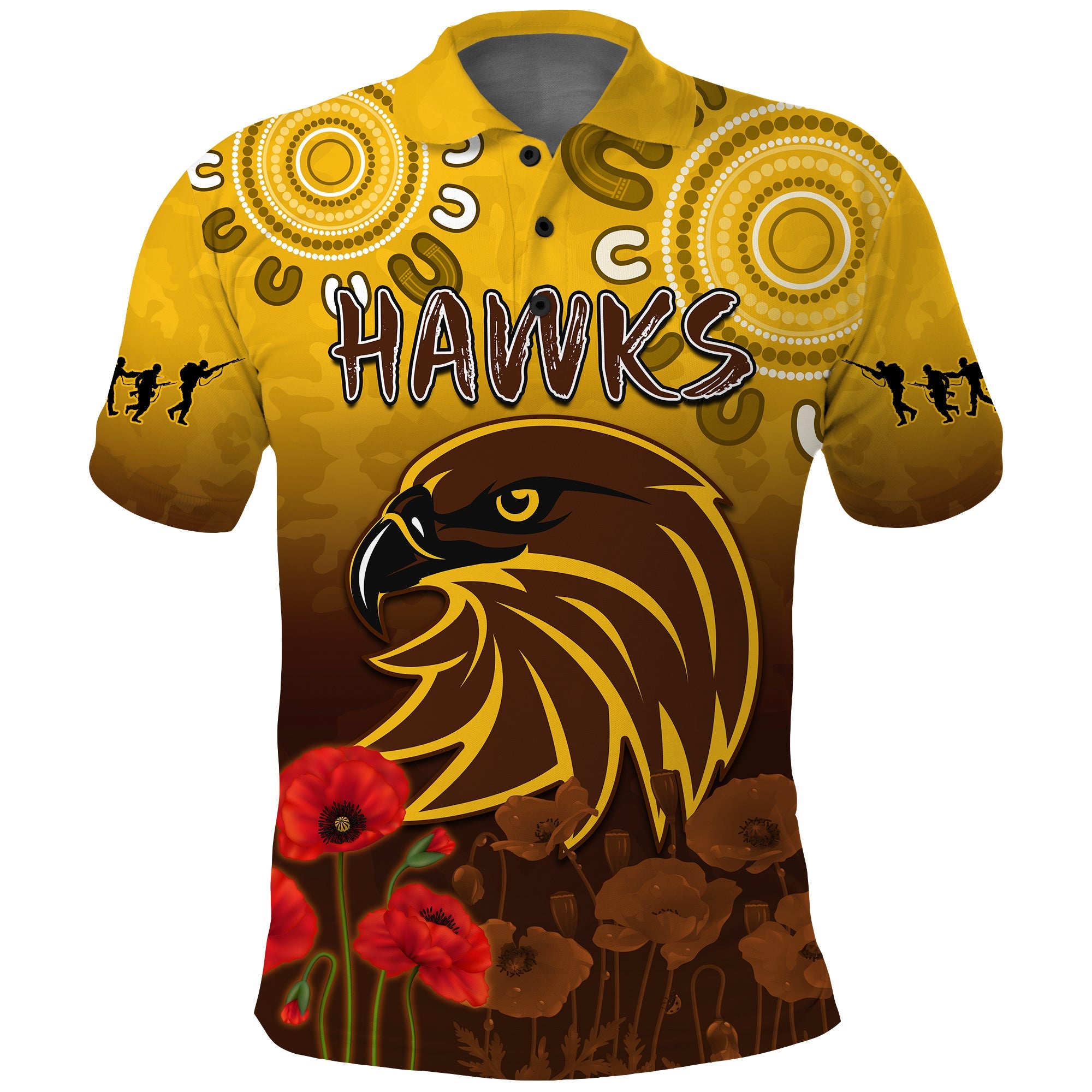 hawks-anzac-2022-polo-shirt-hawthorn-football-aboriginal-poppy