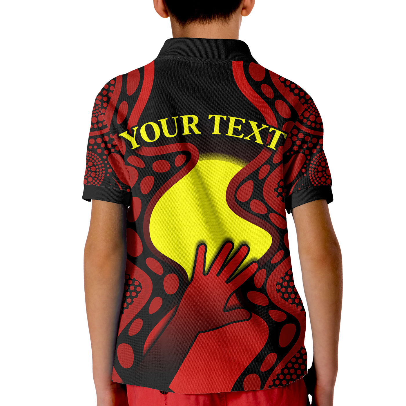 custom-personalised-aboriginal-australians-polo-shirt-kid-simple-but-significant