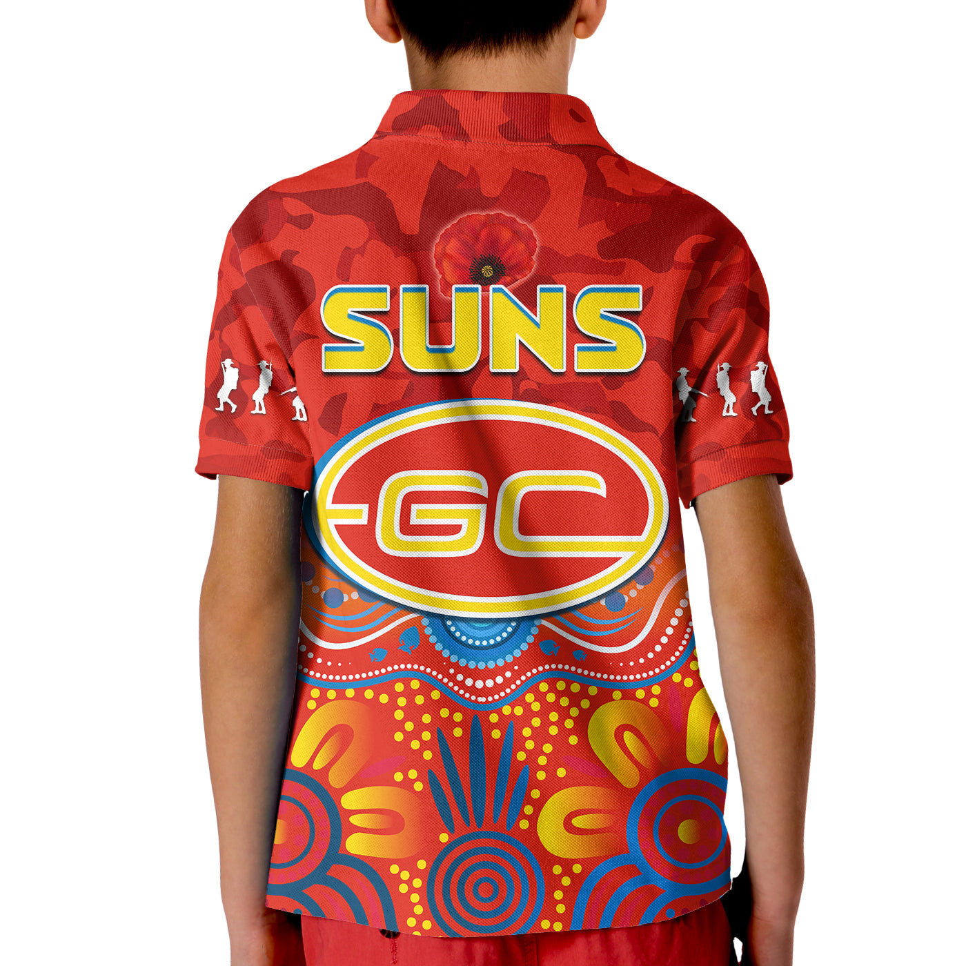 suns-anzac-2022-polo-shirt-gold-coast-aboriginal-poppy