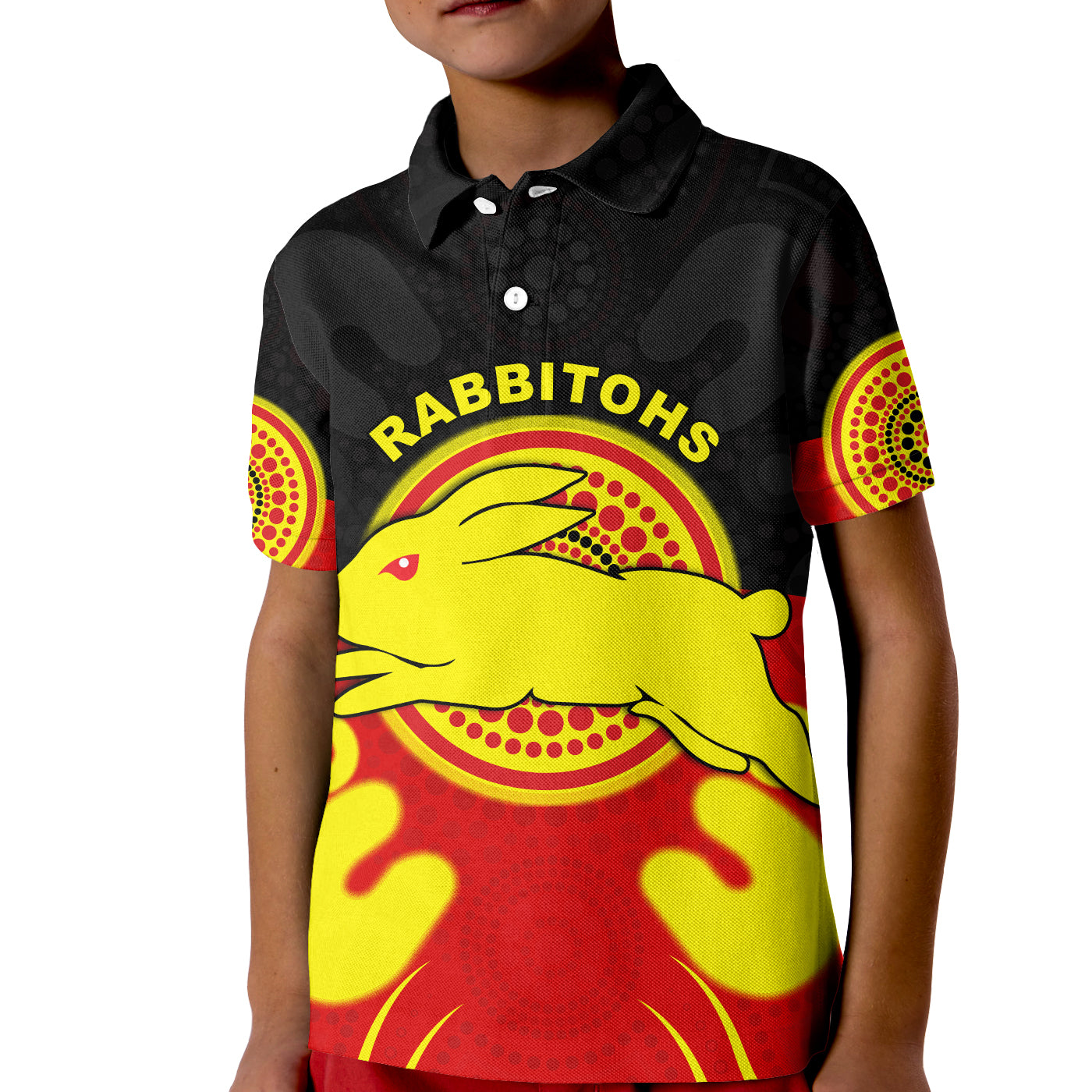 rabbitohs-indigenous-polo-shirt-kid-style-aboriginal-flag