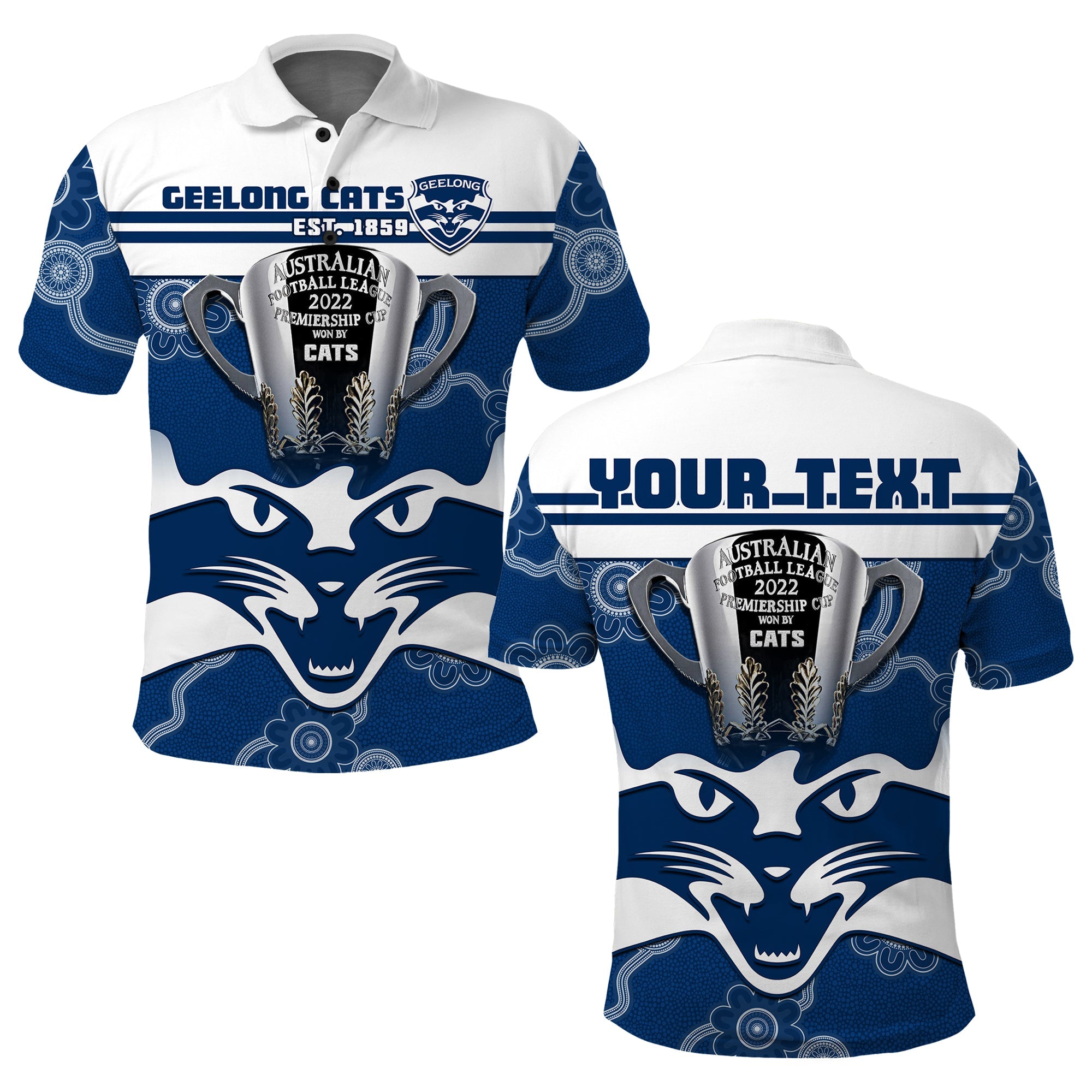 custom-personalised-cats-football-polo-shirt-geelong-premiers-2022-aboriginal