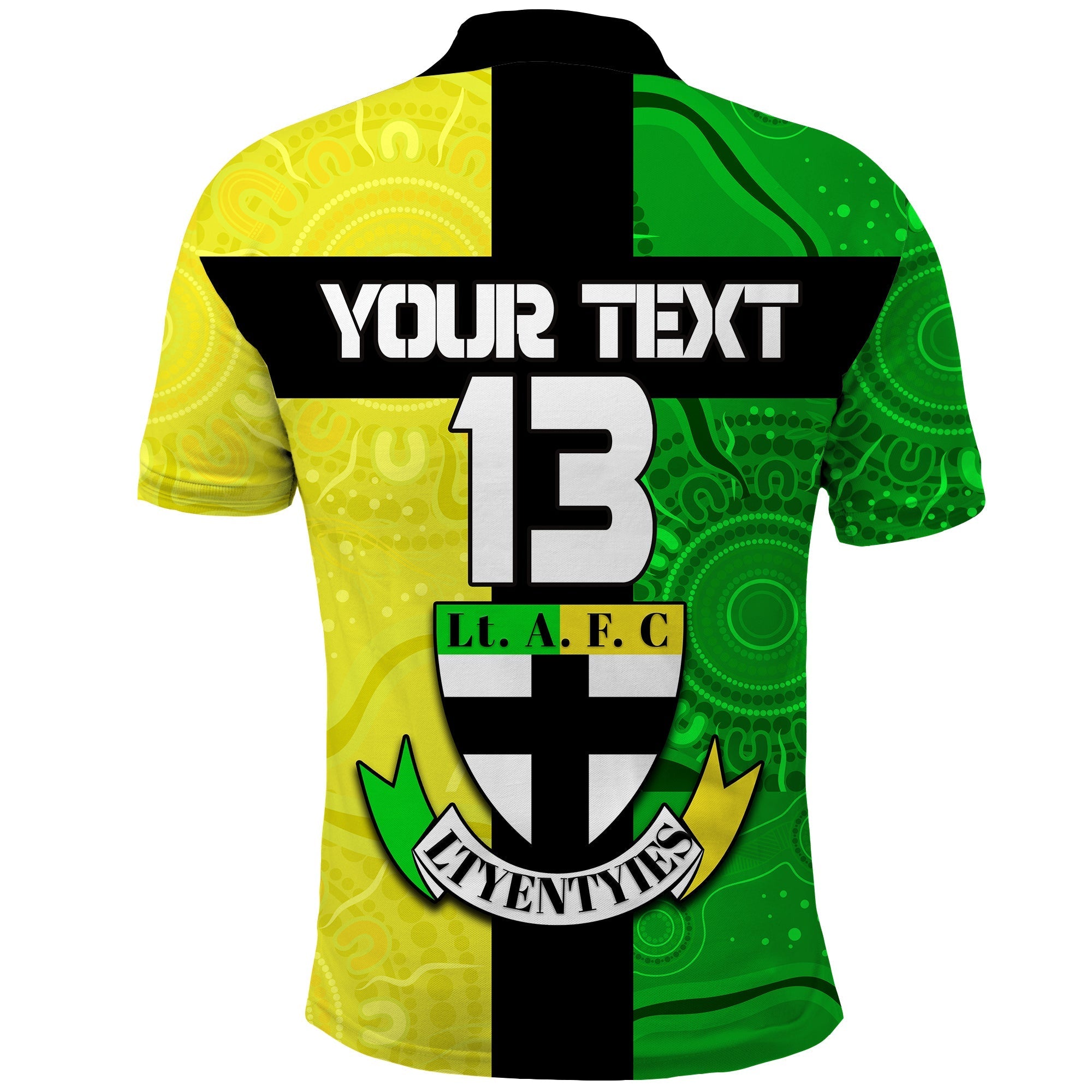 custom-text-and-number-ltyentyies-lt-a-f-c-polo-shirt-australian-football-aboriginal