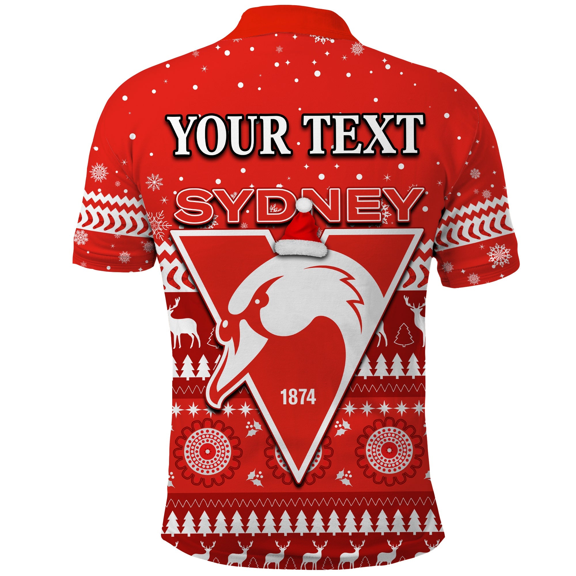 custom-personalised-swans-football-polo-shirt-christmas-sydney