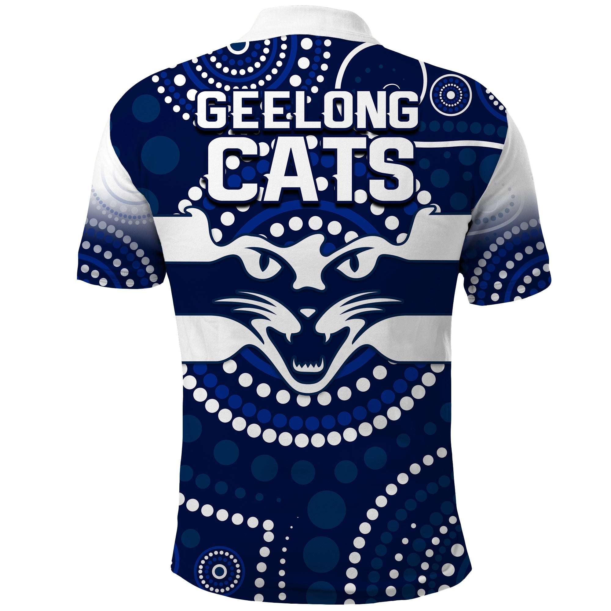 cats-football-polo-shirt-aboriginal-australian-premiers-2022-proud-geelong-cartoon