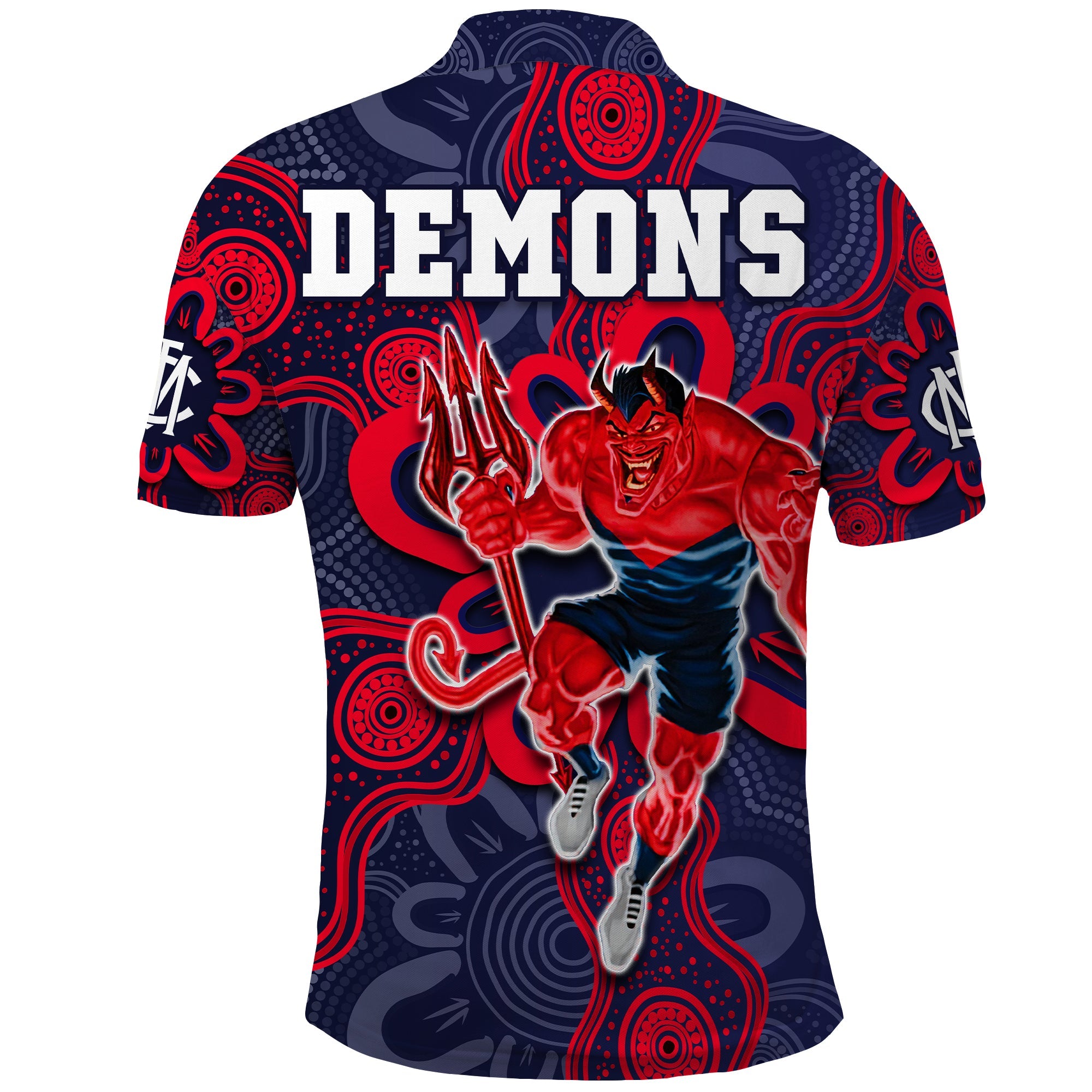 demons-football-2022-polo-shirt-australian-aboriginal-dot-painting