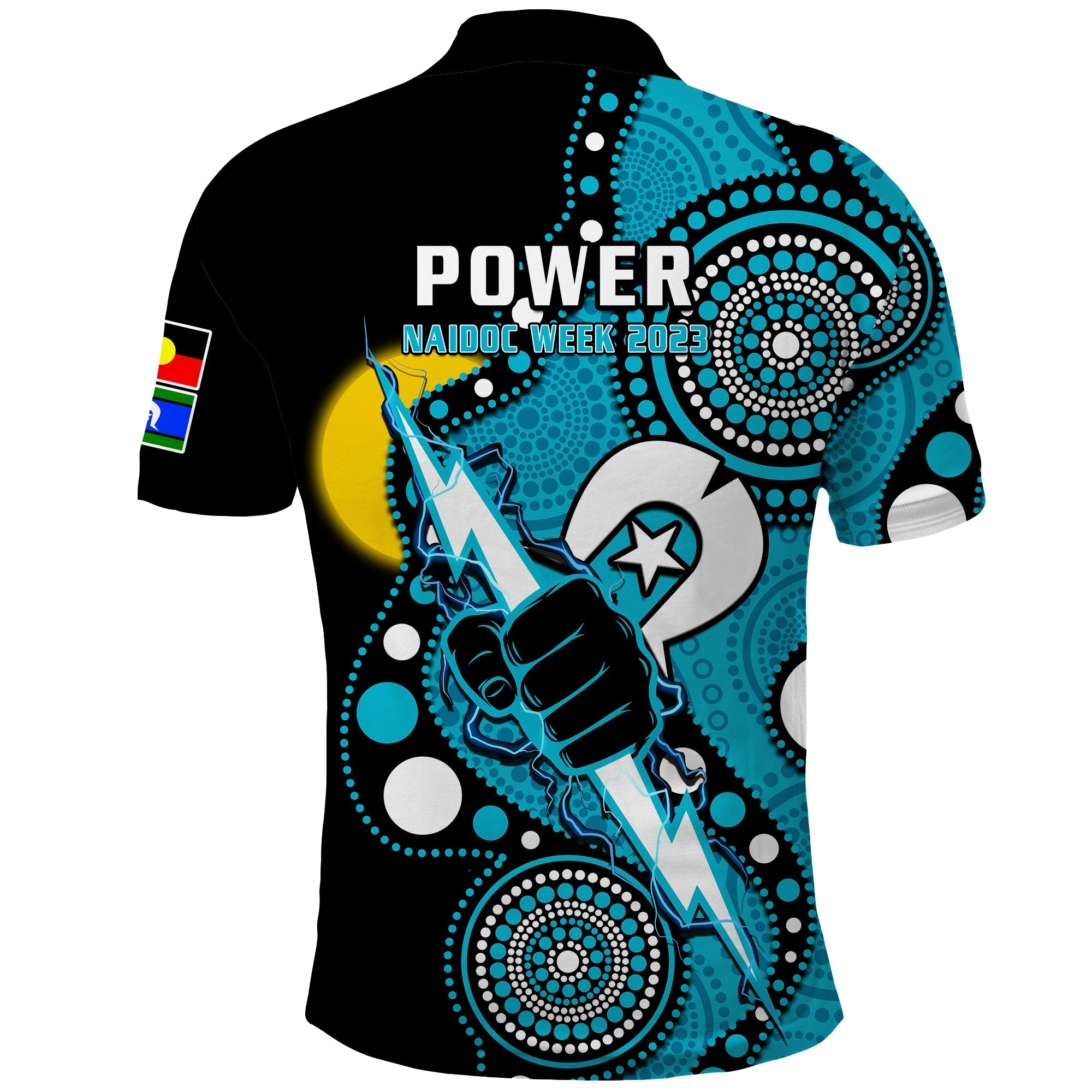 port-adelaide-football-naidoc-2023-polo-shirt-for-our-elders-indigenous-art