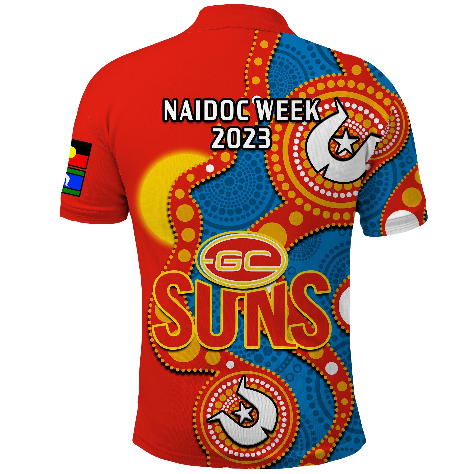 gold-coast-football-naidoc-2023-polo-shirt-suns-indigenous-for-our-elders