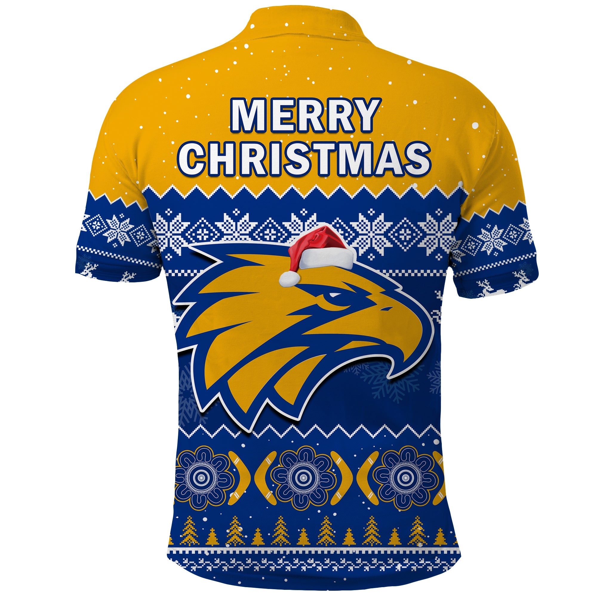 west-coast-football-polo-shirt-eagles-indigenous-merry-christmas