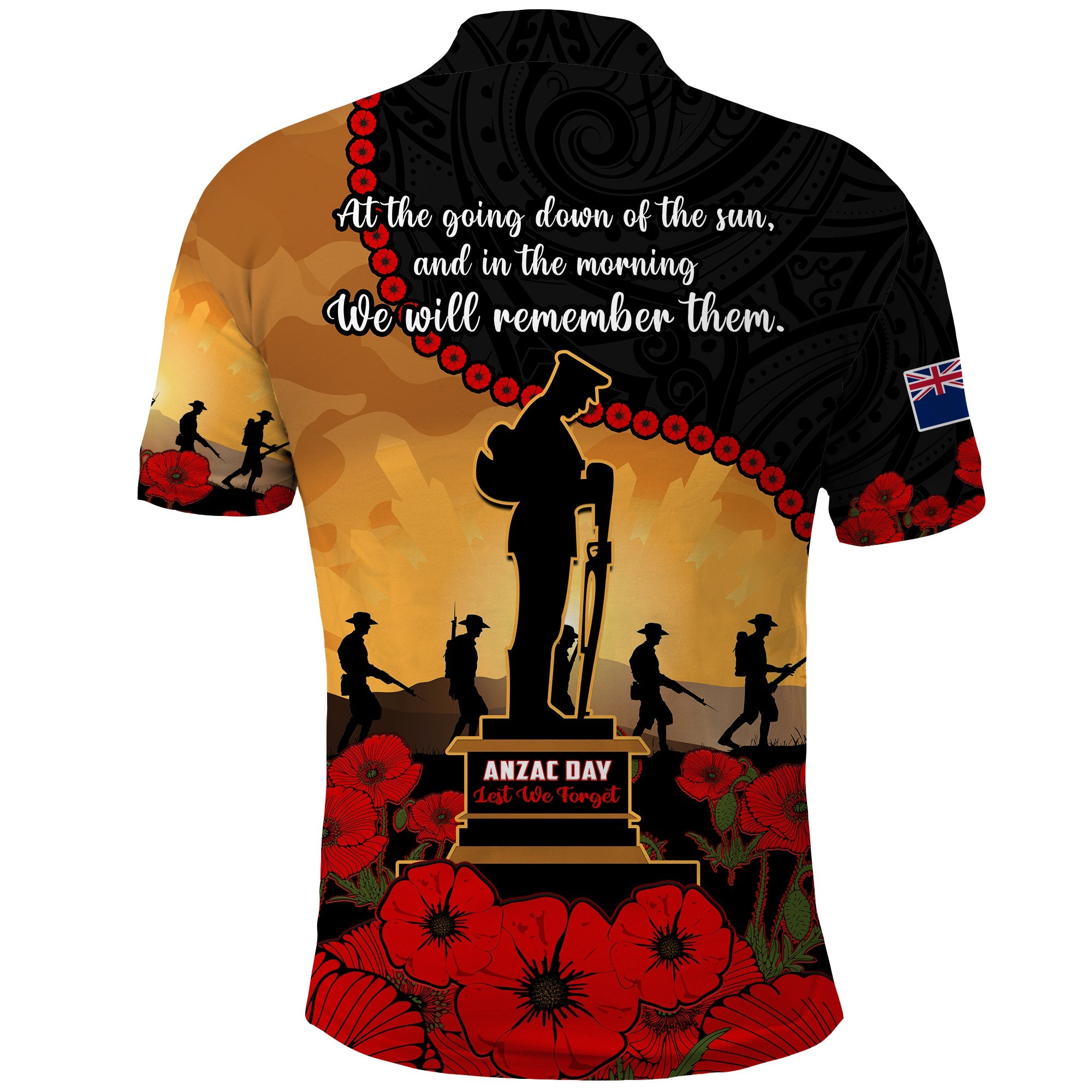 new-zealand-anzac-polo-shirt-maori-camouflage-mix-poppies-we-will-remember-them