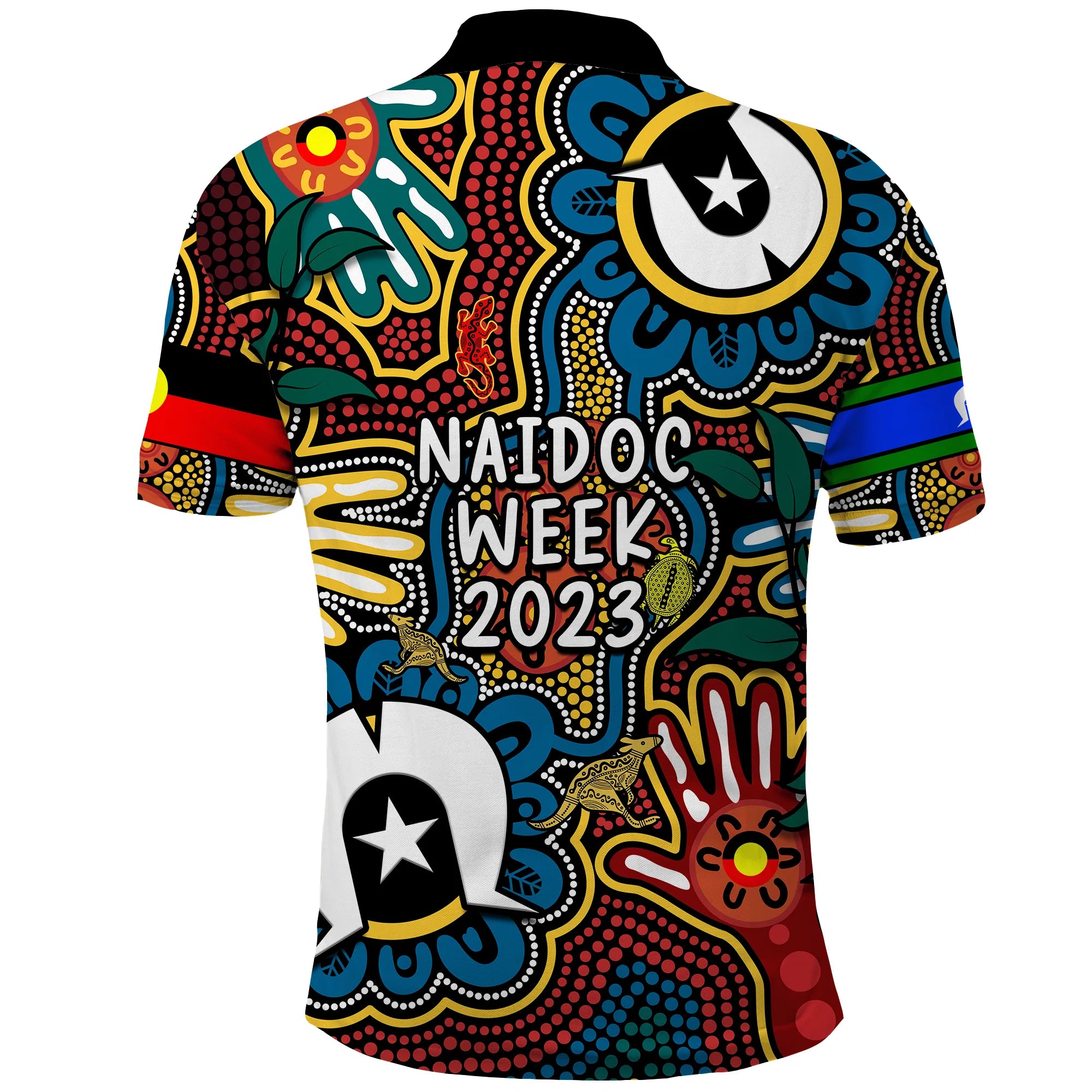 australia-naidoc-week-2023-polo-shirt-for-our-elders-indigenous