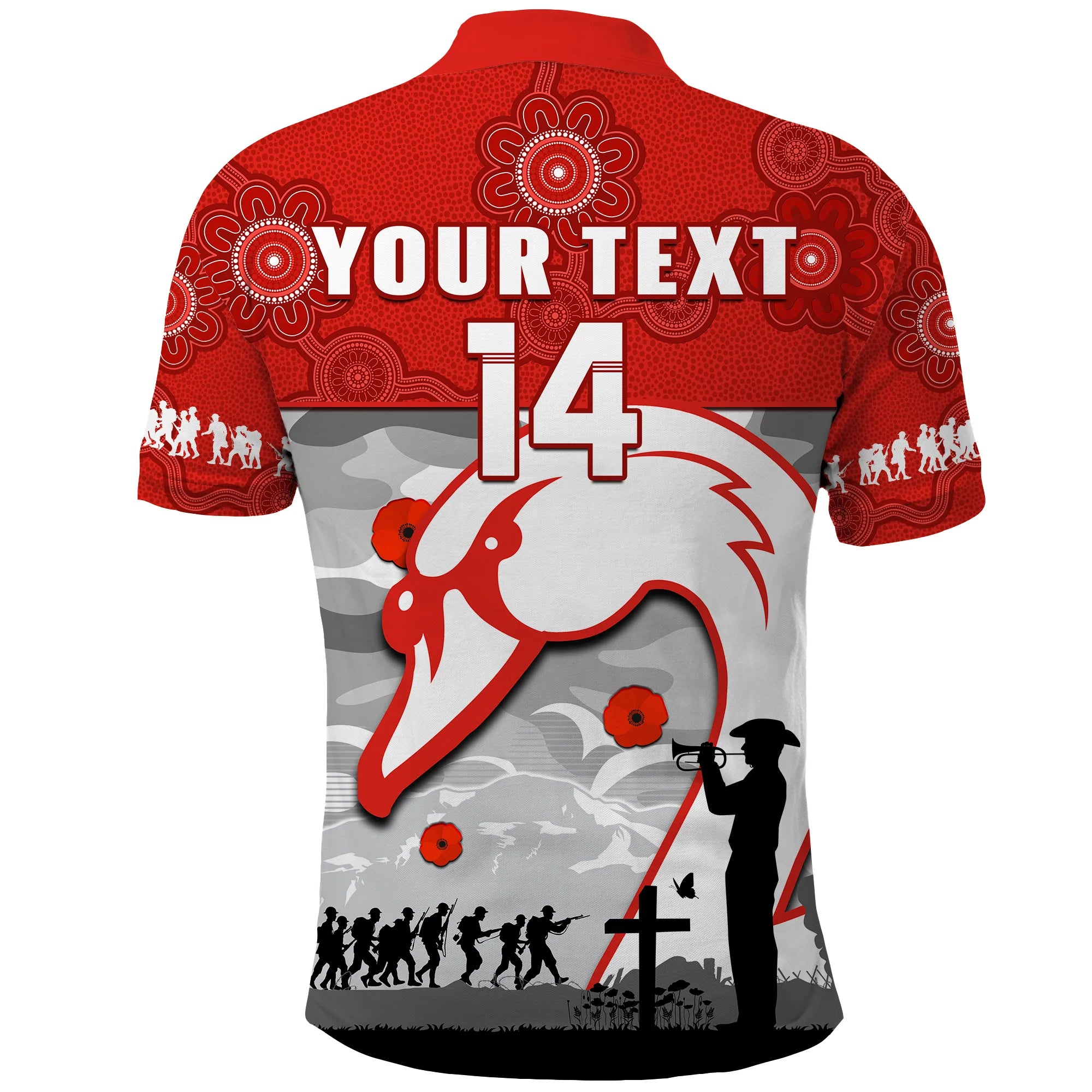 custom-text-and-number-swans-football-anzac-polo-shirt-sydney-indigenous-camouflage-art