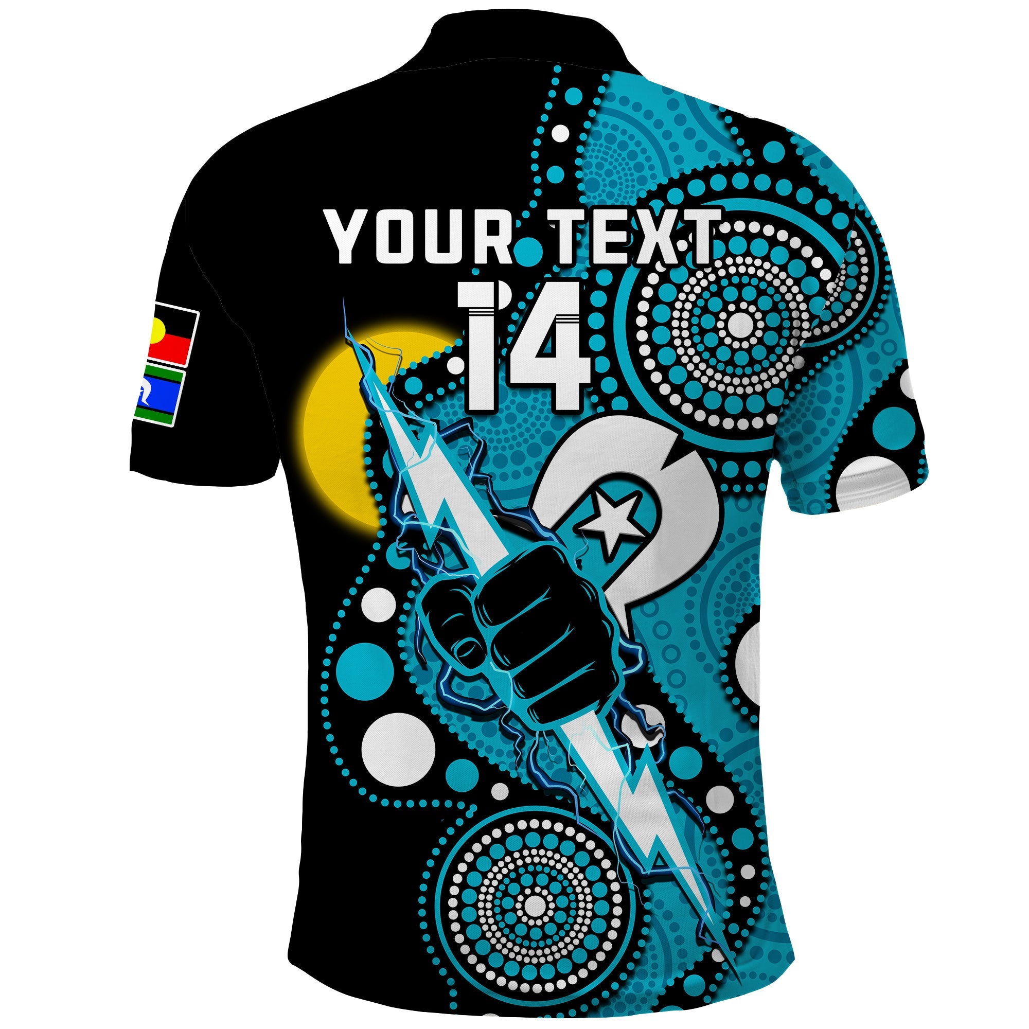 custom-text-and-number-port-adelaide-football-naidoc-2023-polo-shirt-for-our-elders-indigenous-art