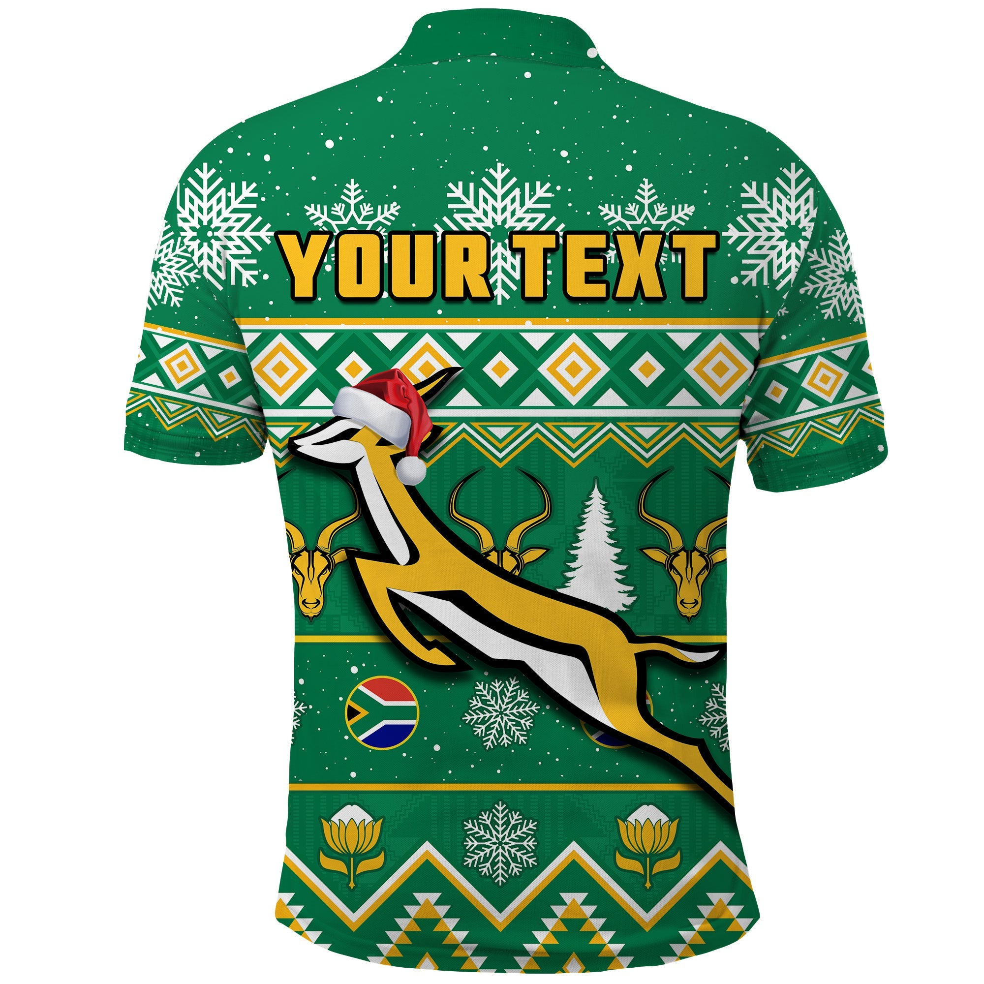 custom-personalised-south-africa-rugby-christmas-polo-shirt-springboks-geseende-kersfees