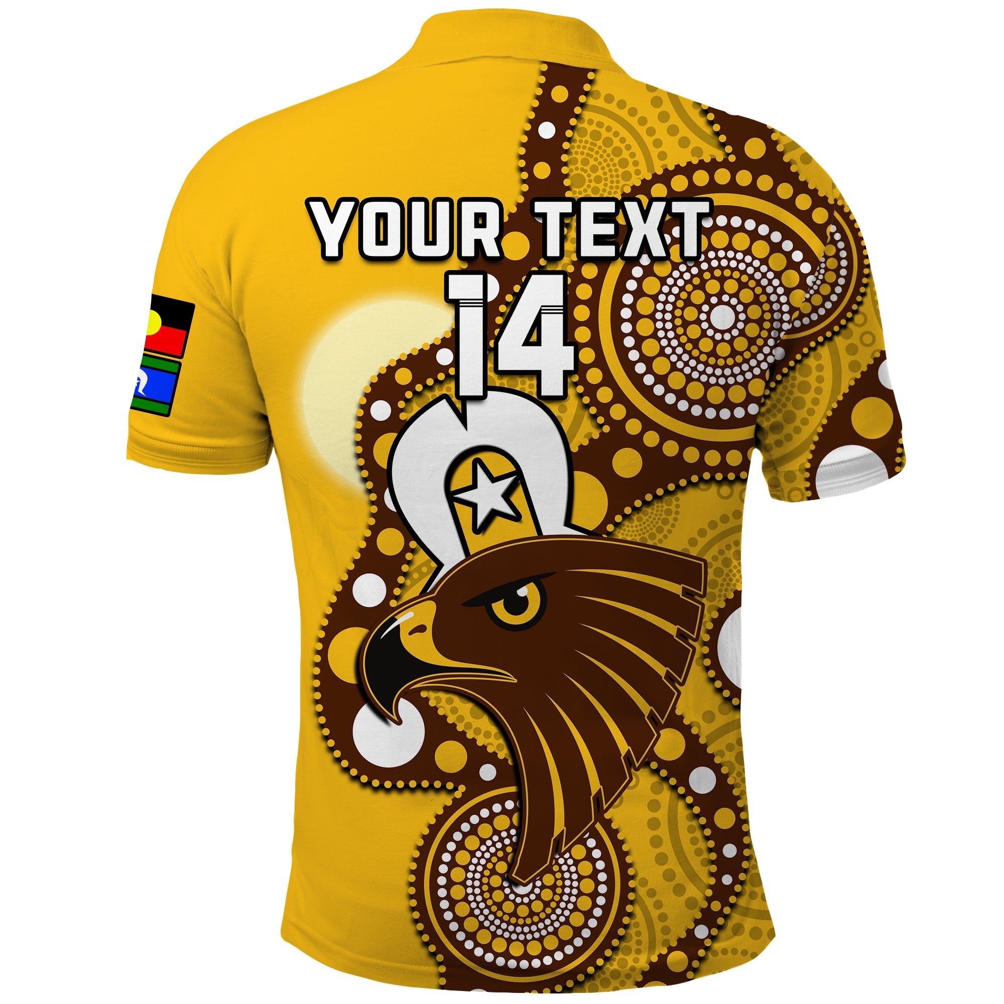 custom-text-and-number-hawthorn-football-naidoc-2023-polo-shirt-hawks-for-our-elders-indigenous