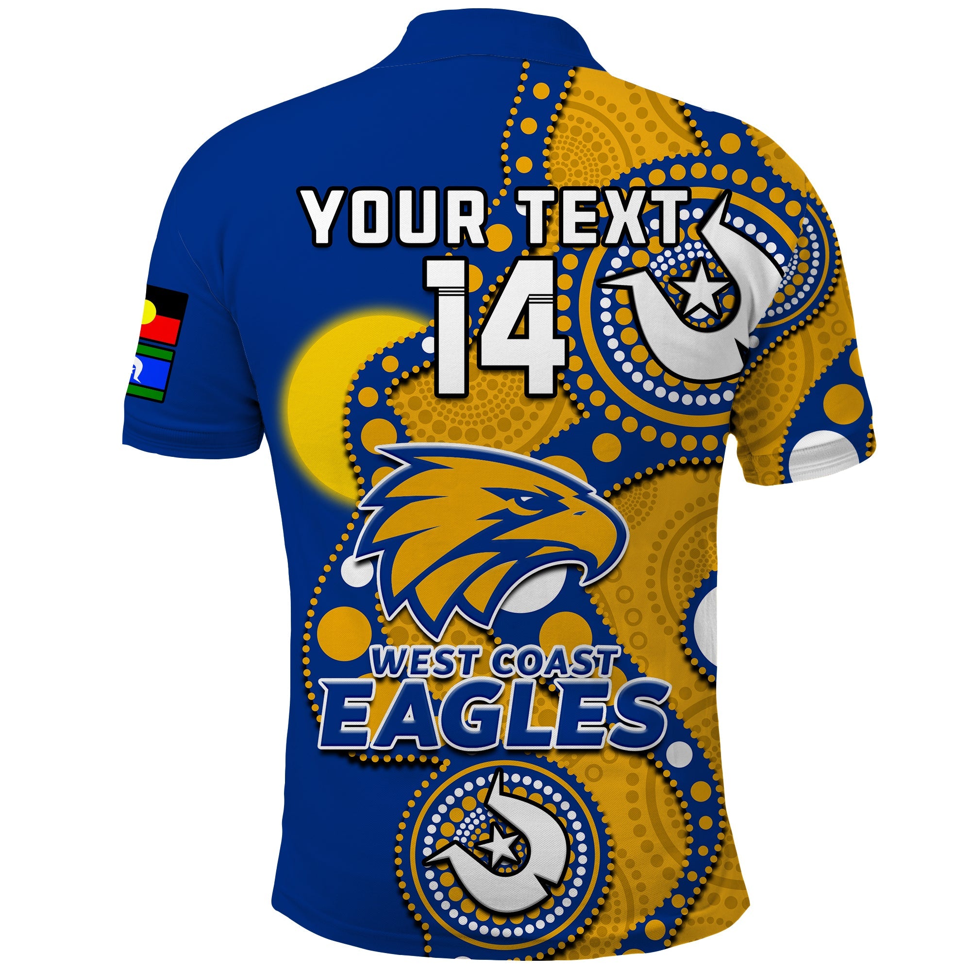 custom-text-and-number-west-coast-eagles-football-naidoc-2023-polo-shirt-indigenous-for-our-elders