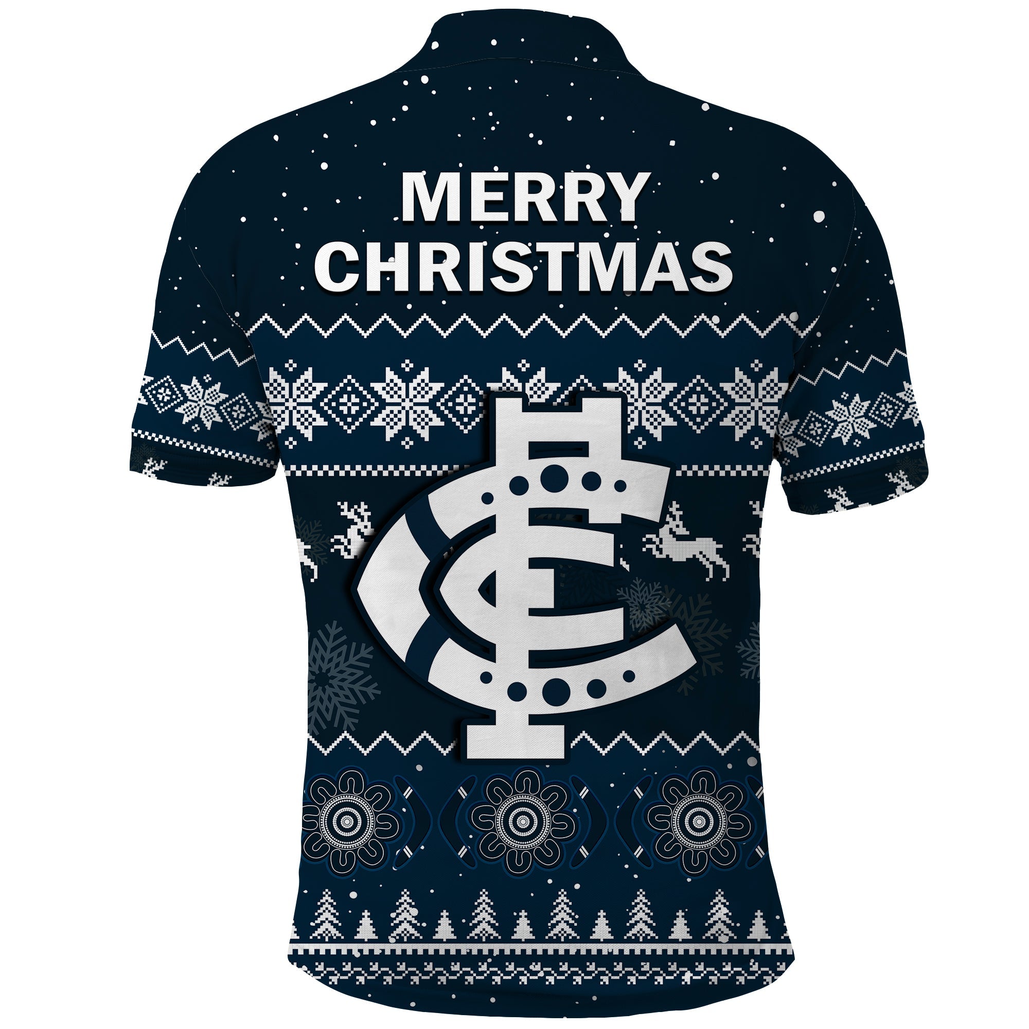 carlton-football-polo-shirt-blues-indigenous-merry-christmas