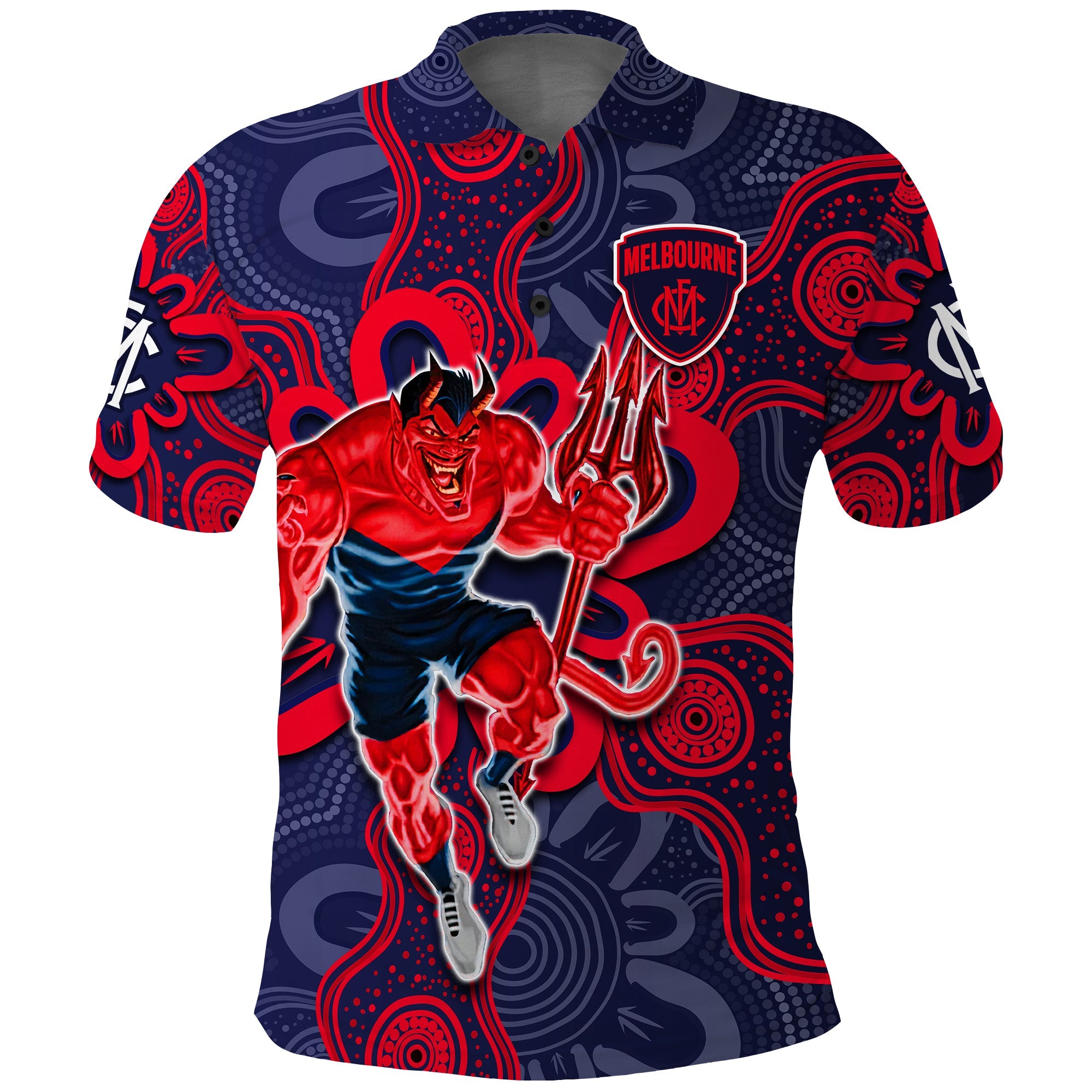 demons-football-2022-polo-shirt-australian-aboriginal-dot-painting