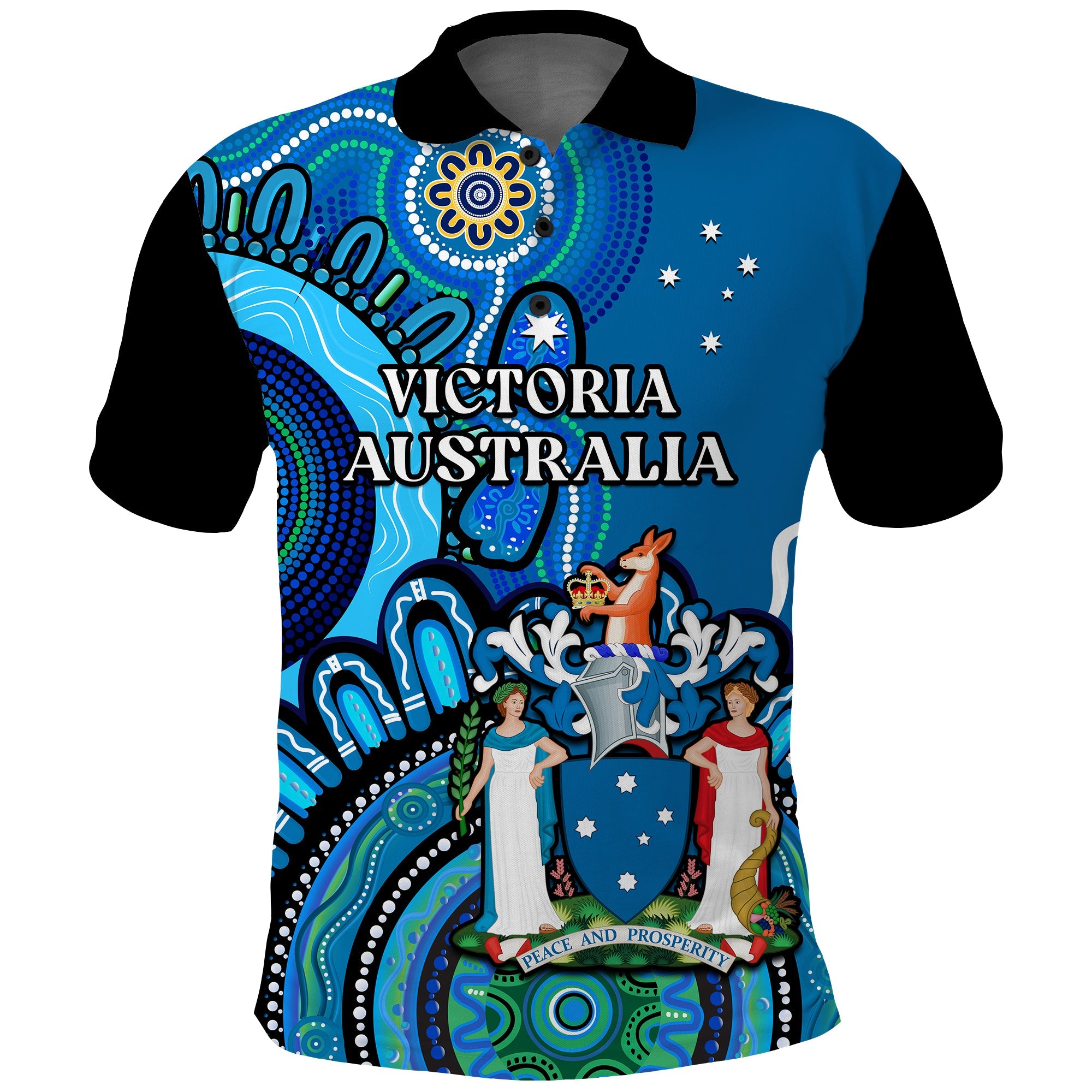 victoria-state-polo-shirt-australian-indigenous-art