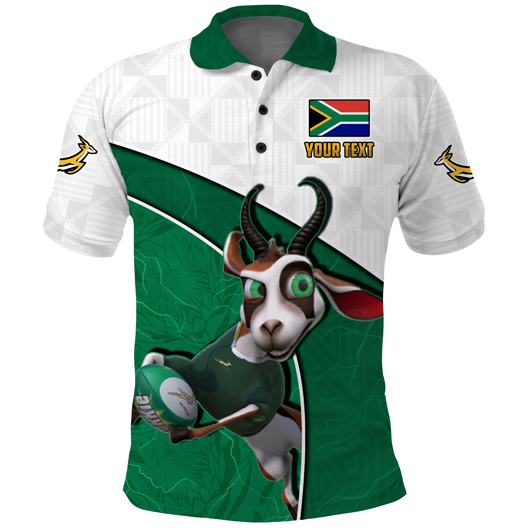 custom-personalised-south-africa-rugby-polo-shirt-proudly-springboks-cartoon-bokke-african-pattern