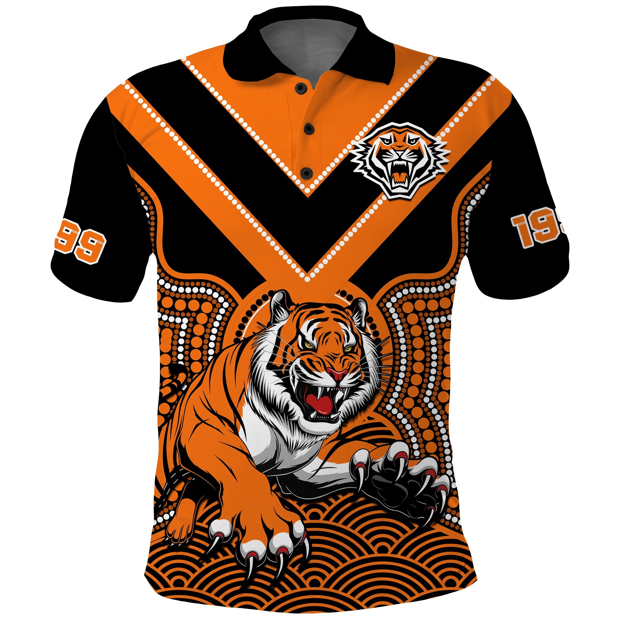 wests-tigers-rugby-polo-shirt-indigenous-black-artsy