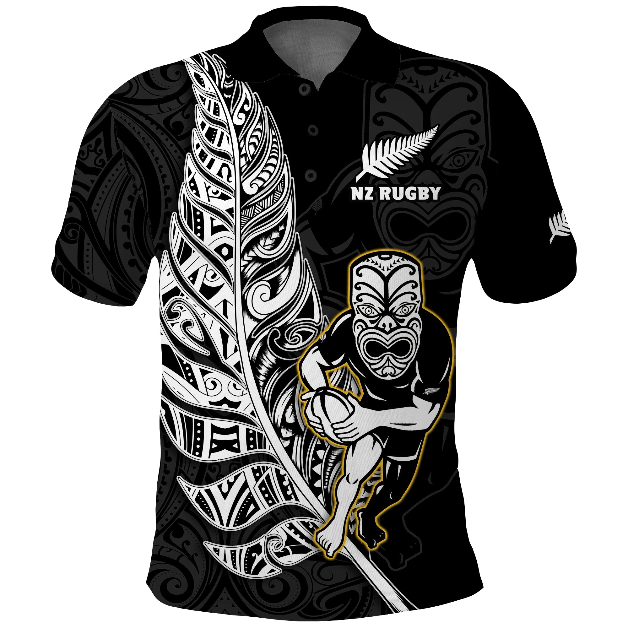 new-zealand-silver-fern-rugby-polo-shirt-all-black-maori-version-black