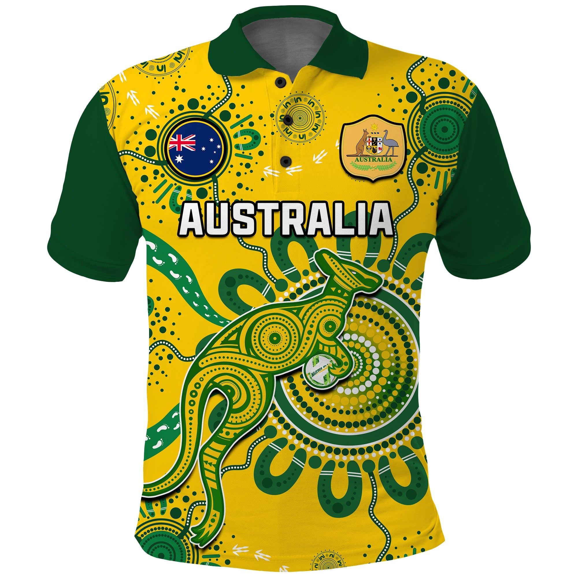 custom-text-and-number-australia-soccer-polo-shirt-kangaroos-matildas-2023-fifa-womens-world-cup