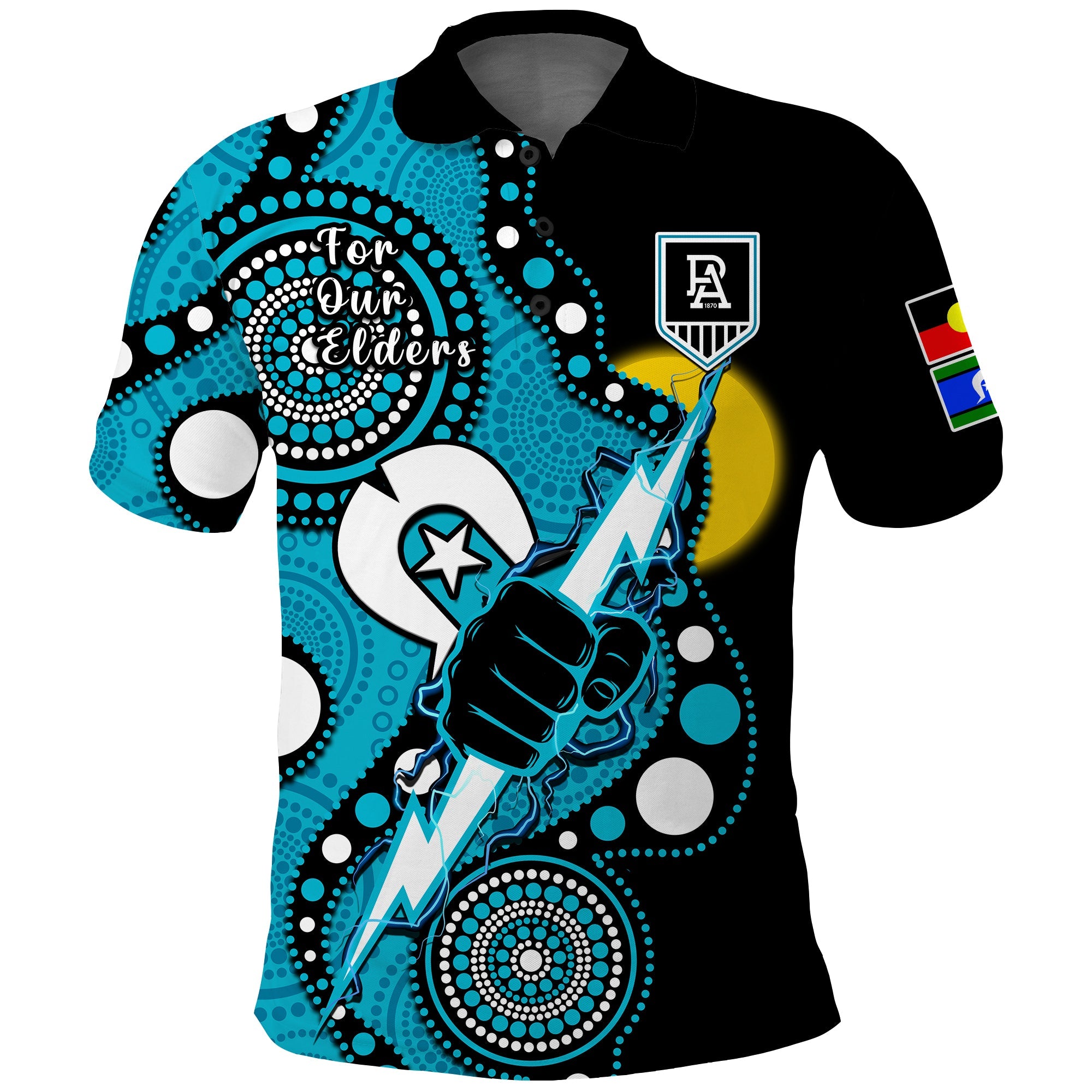 port-adelaide-football-naidoc-2023-polo-shirt-for-our-elders-indigenous-art