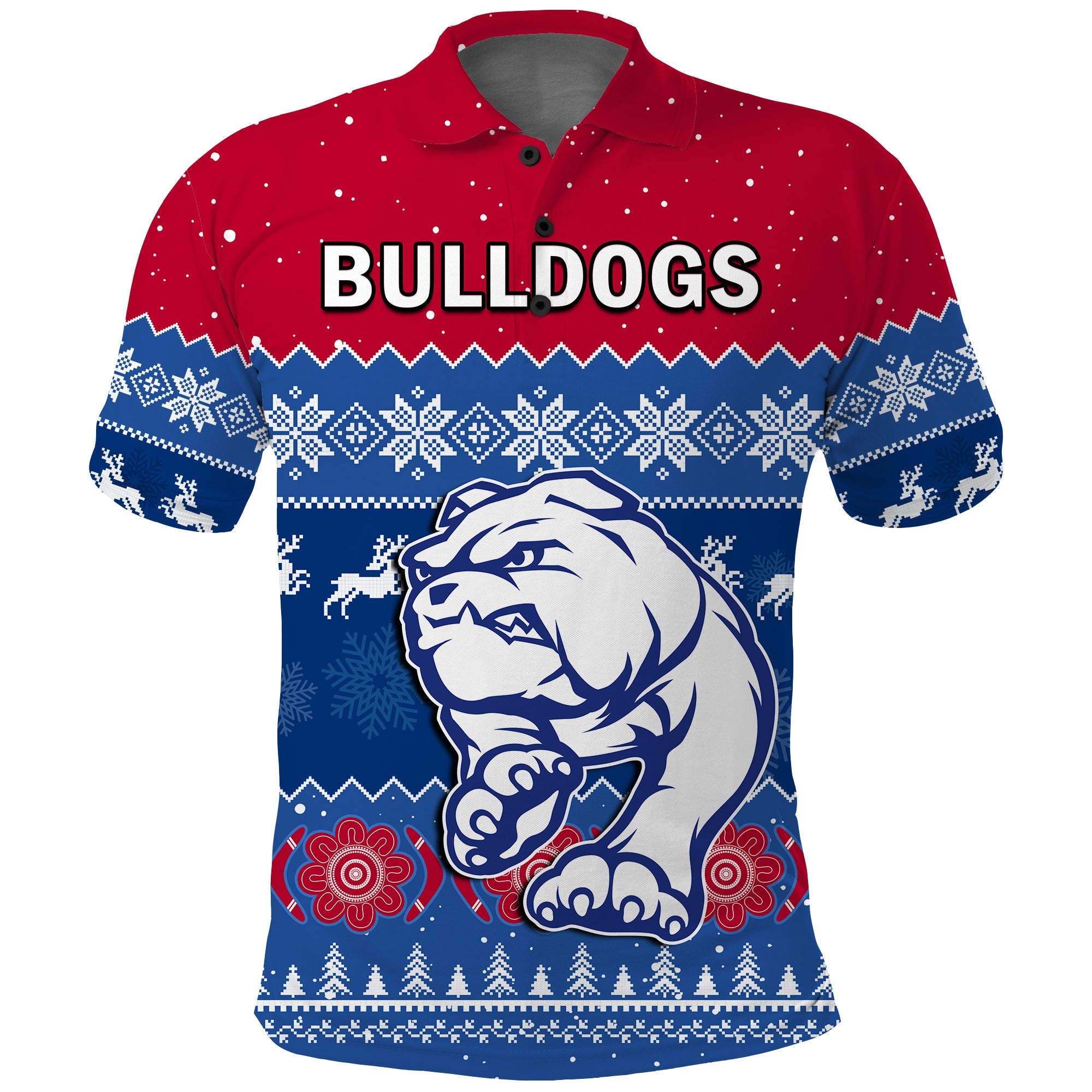 western-bulldogs-football-polo-shirt-dogs-indigenous-merry-christmas