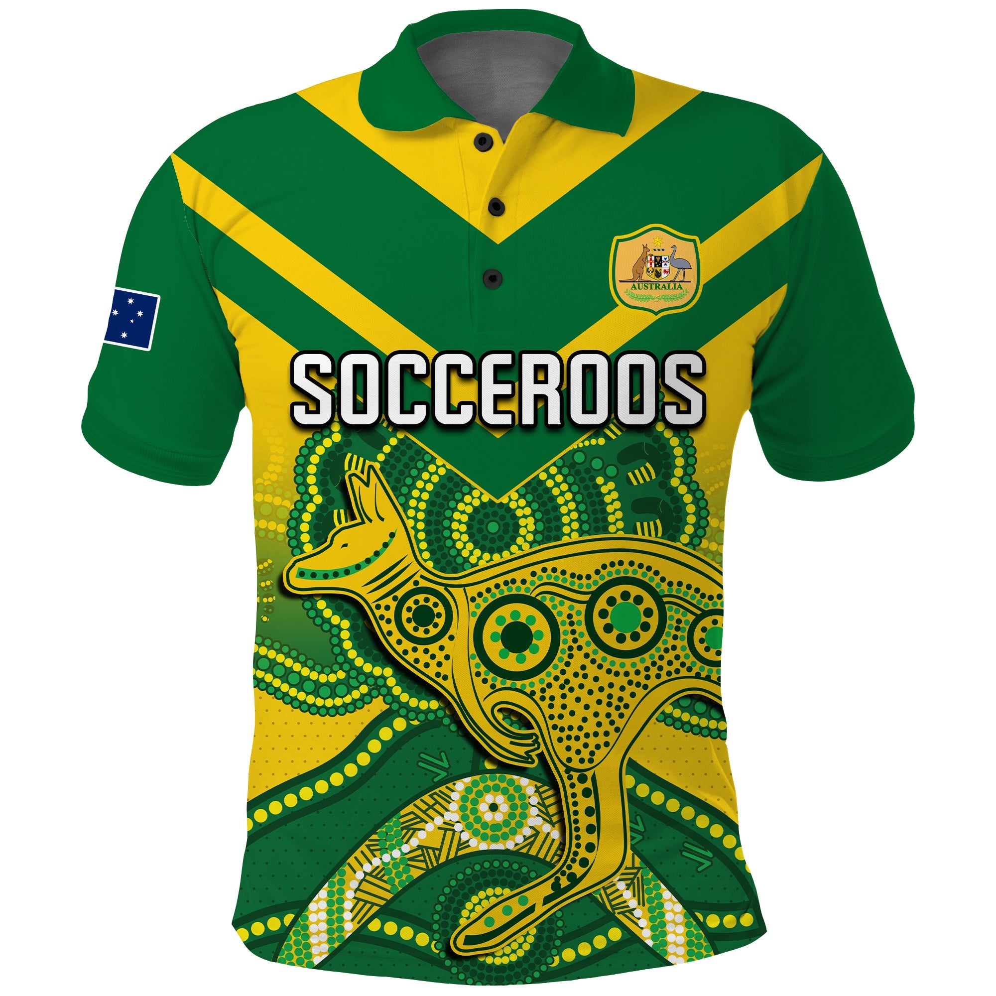 custom-text-and-number-australia-soccer-polo-shirt-champions-aboriginal-kangaroos-world-cup-football-socceroos