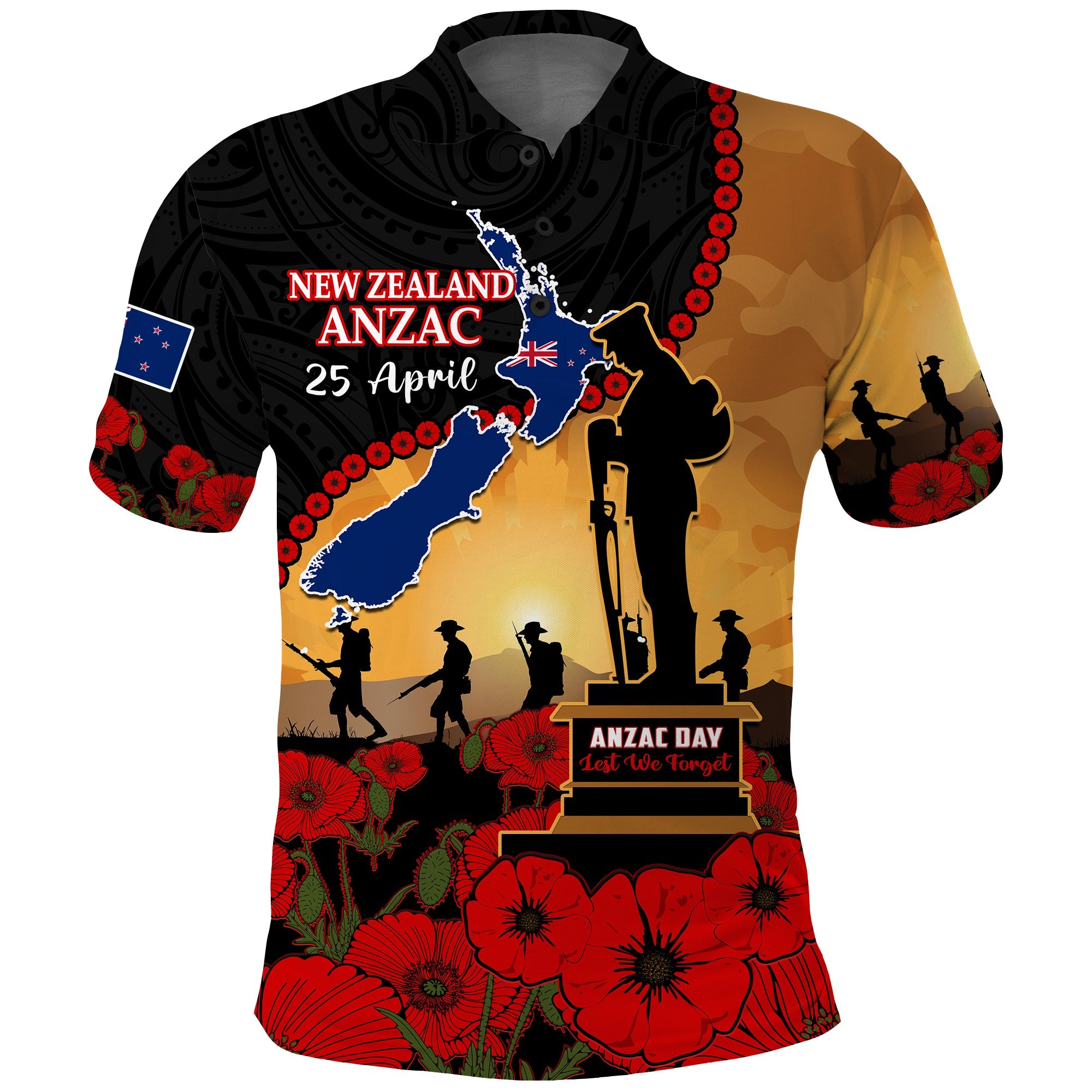 new-zealand-anzac-polo-shirt-maori-camouflage-mix-poppies-we-will-remember-them