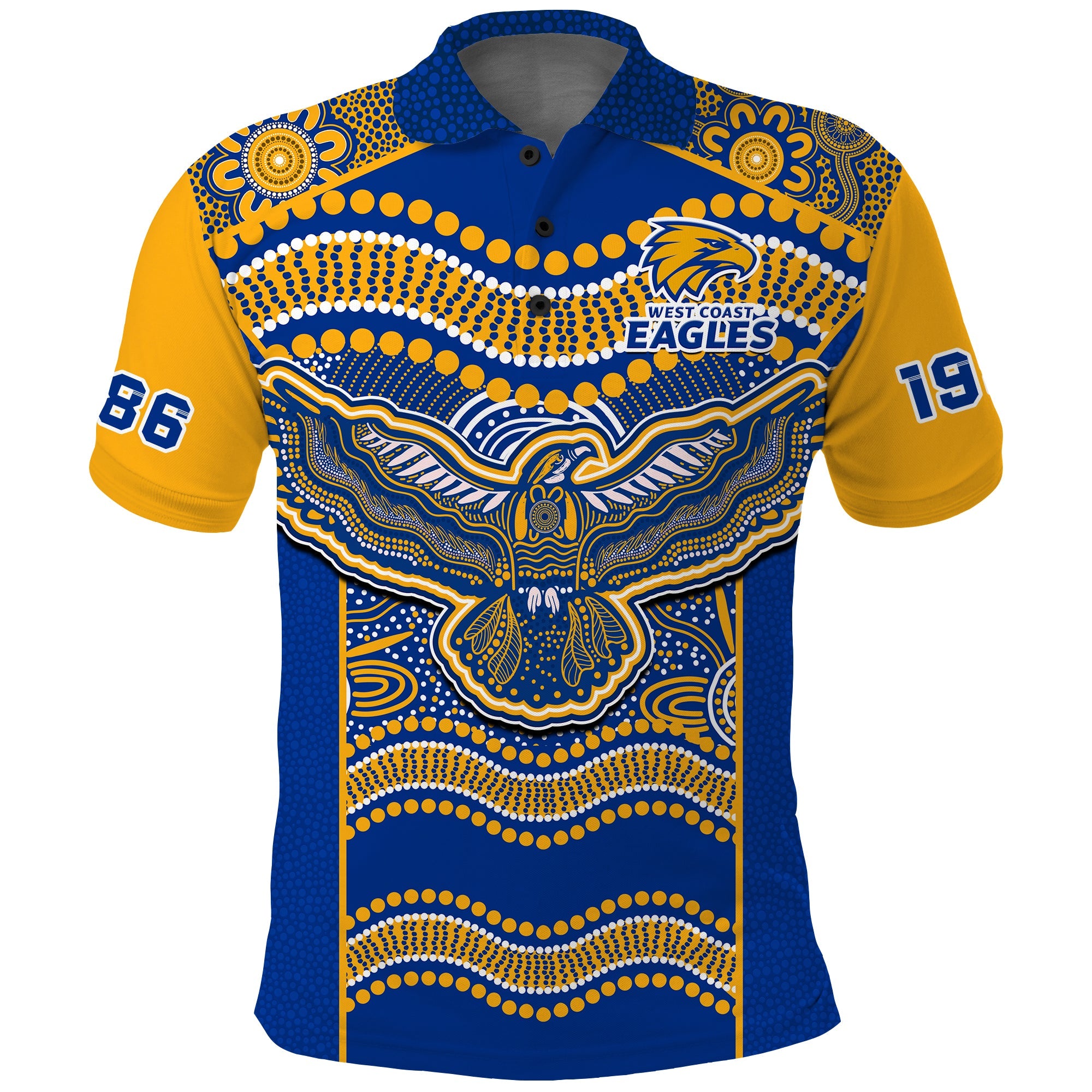 custom-text-and-number-eagles-football-polo-shirt-west-coast-1986-aboriginal-sporty-style